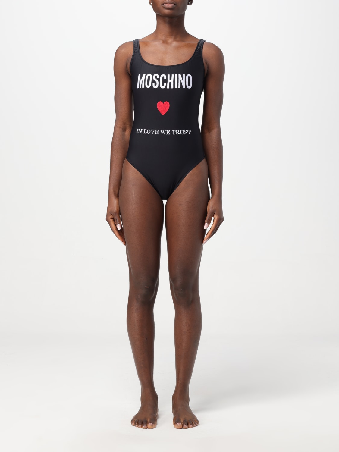 MOSCHINO COUTURE swimsuit for women Black Moschino Couture