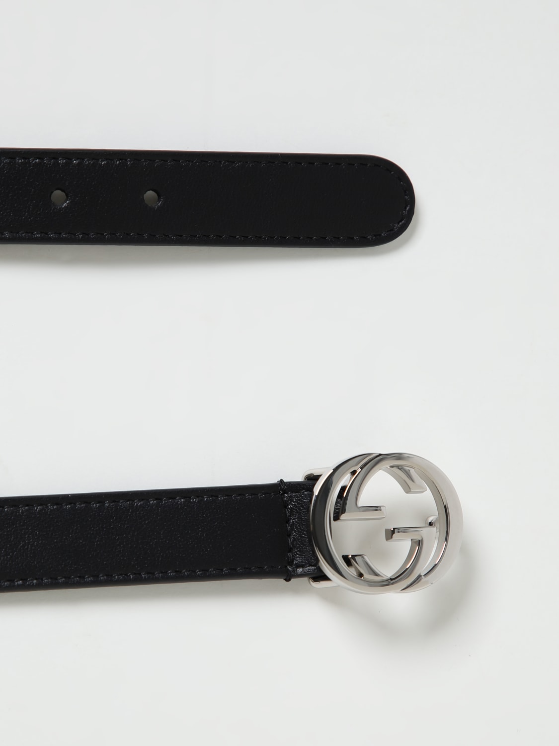 Gucci kids cheap belt black