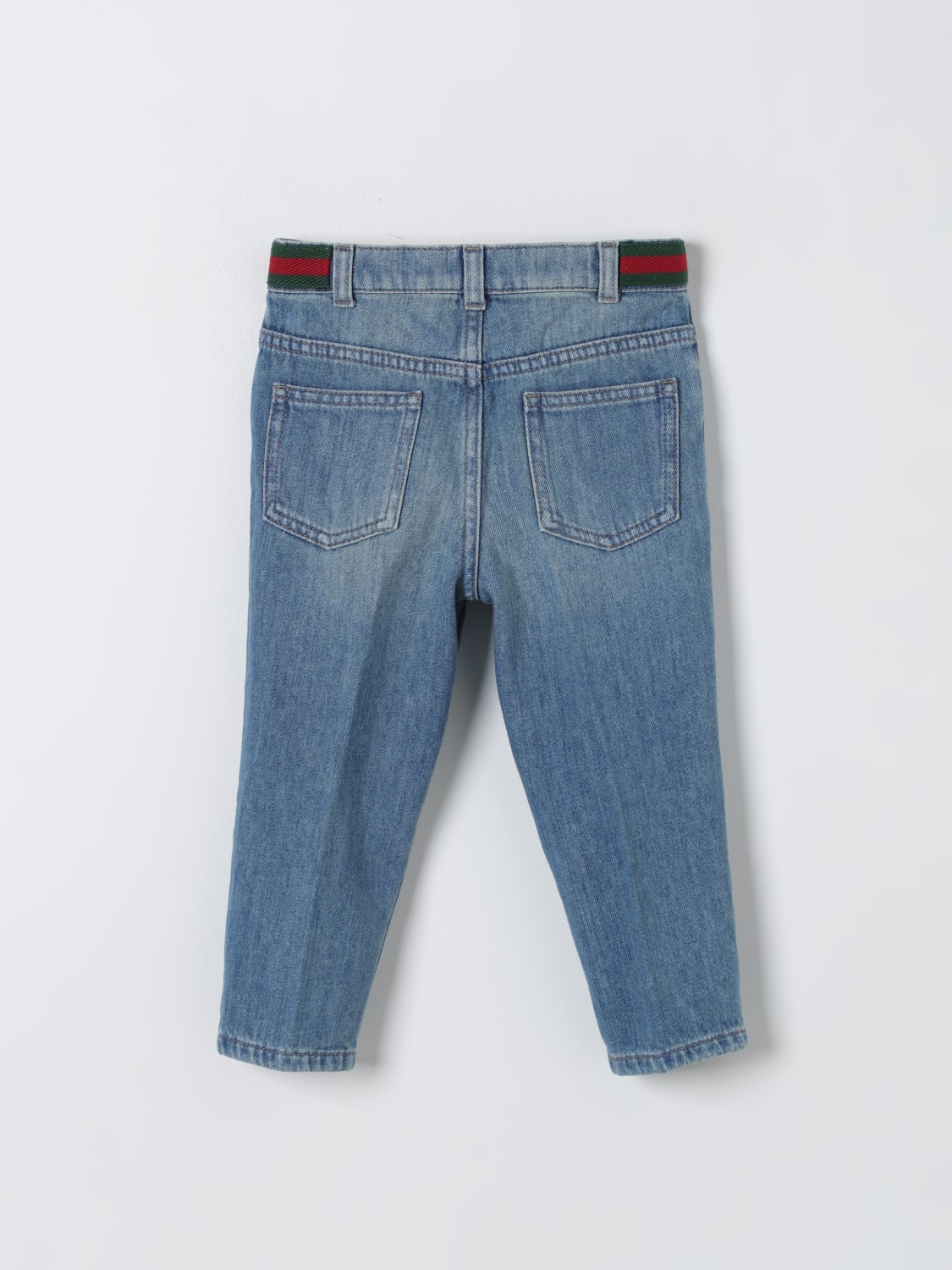 GUCCI: Jeans kids - Denim | GUCCI jeans 770083XDCRW online at GIGLIO.COM