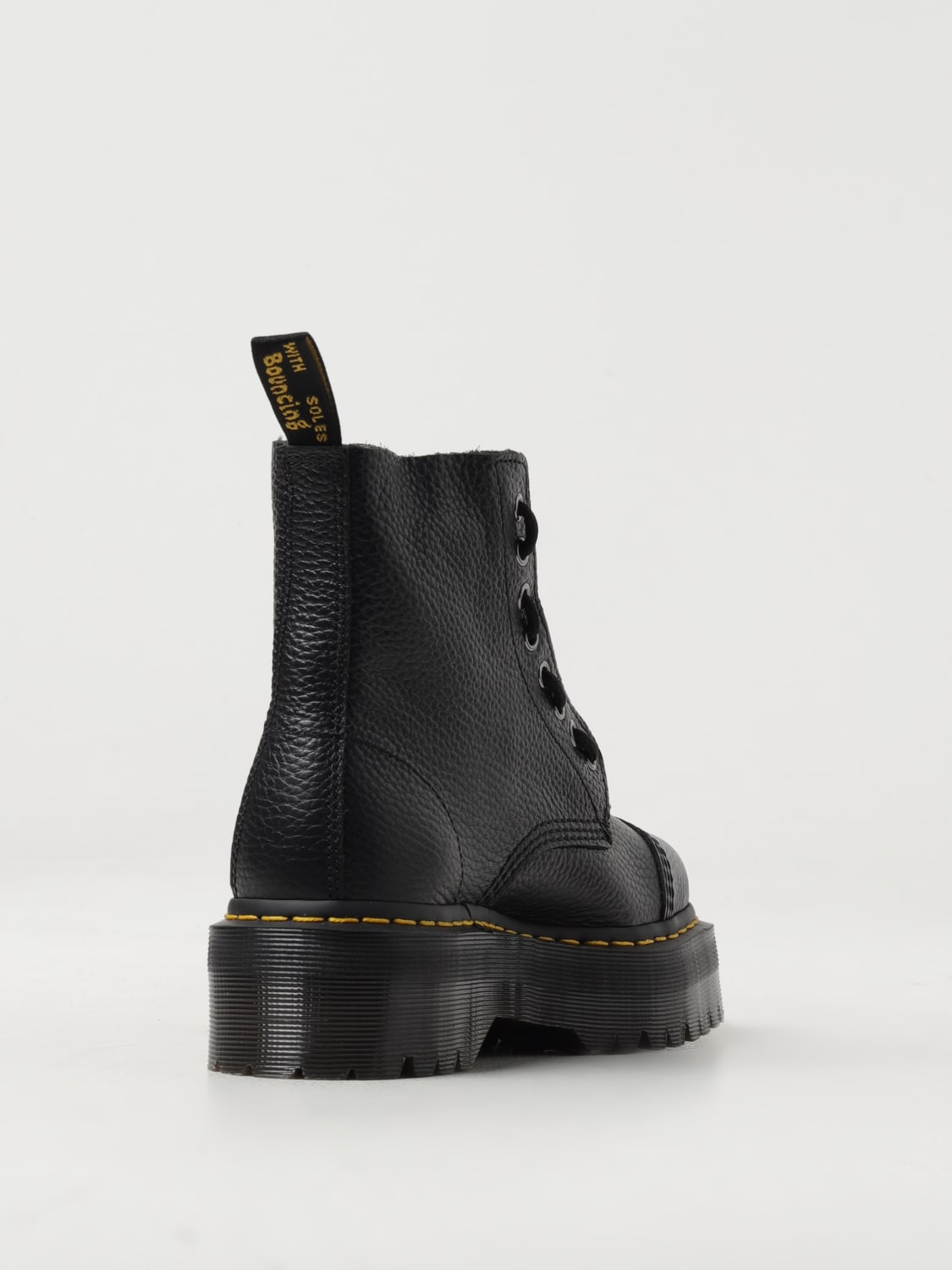 DR. MARTENS：鞋女士- 黑色| DR. MARTENS 平底靴22564001 在线就在