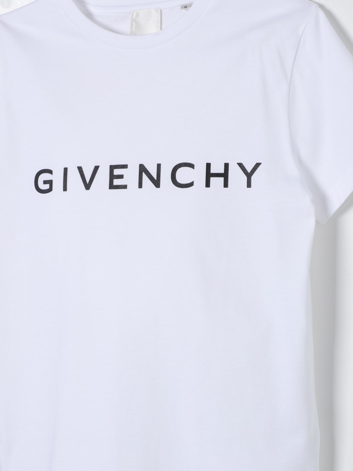 GIVENCHY：Tシャツ ボーイ - ホワイト | GIGLIO.COMオンラインの ...