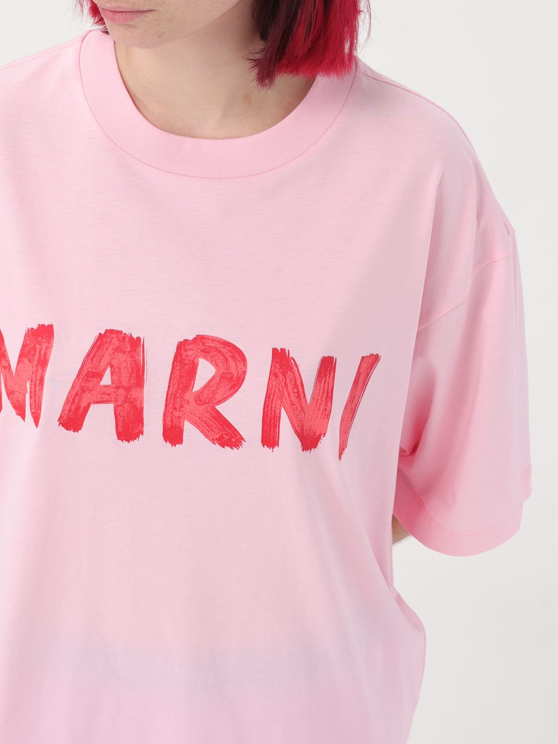 MARNI：Tシャツ レディース - ピンク | GIGLIO.COMオンラインのMARNI T 