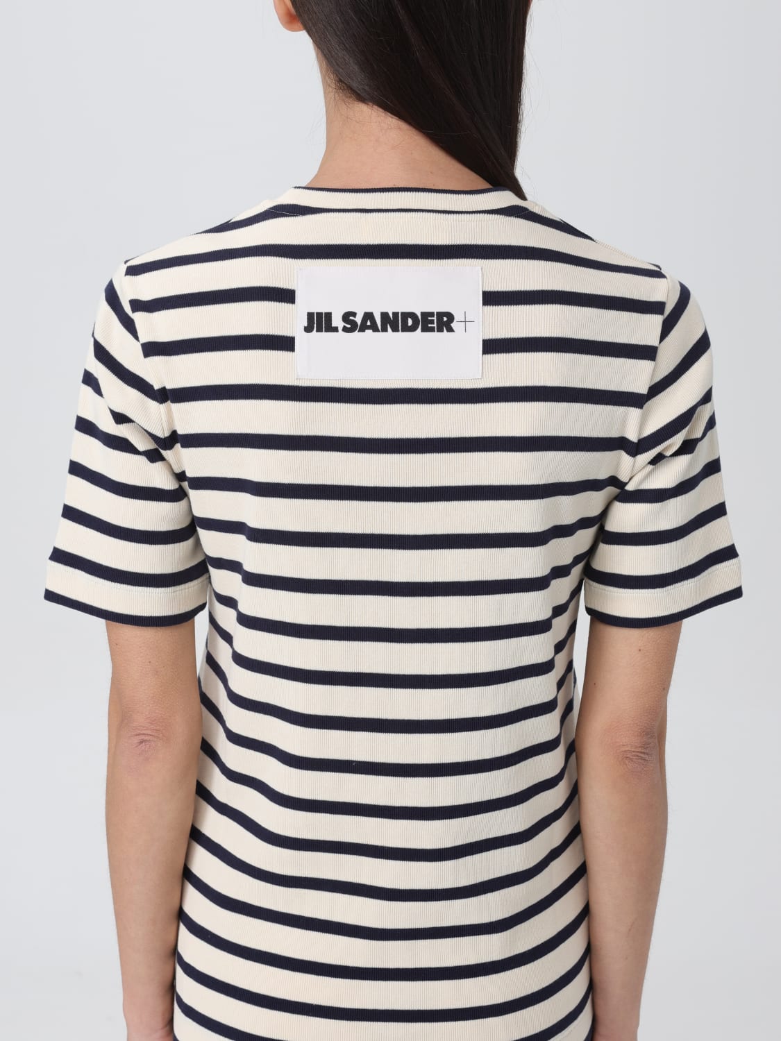 JIL SANDER: t-shirt for woman - Navy | Jil Sander t-shirt