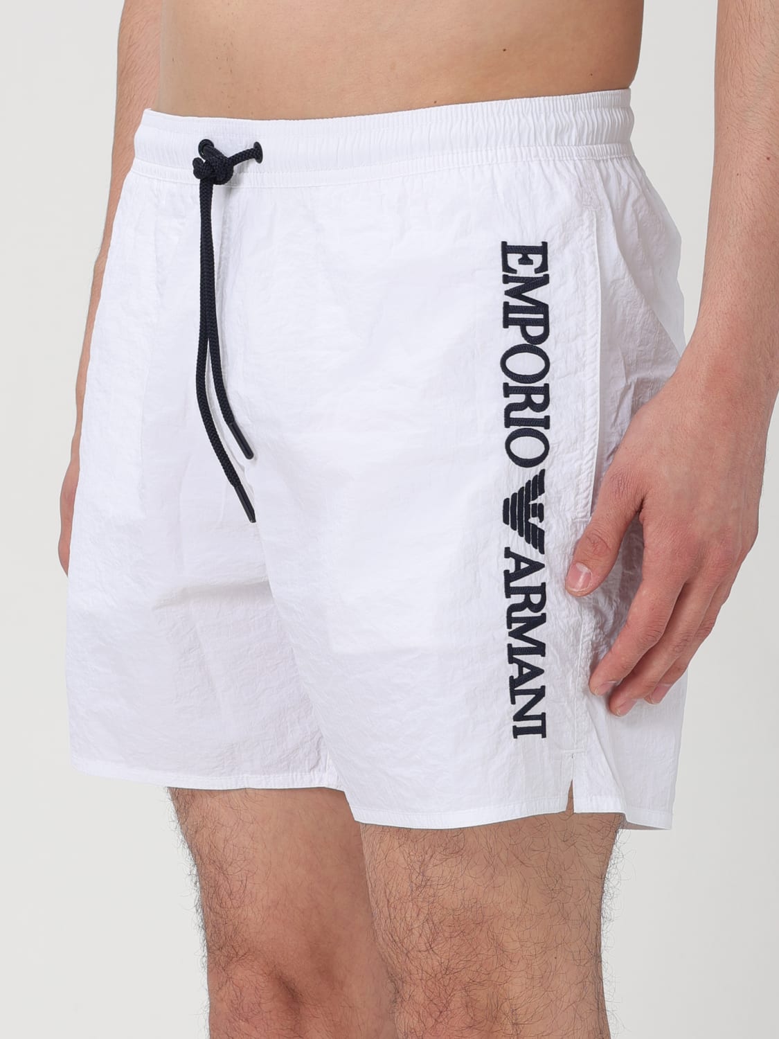 EMPORIO ARMANI SWIMWEAR: Swimsuit men - White | EMPORIO ARMANI SWIMWEAR ...