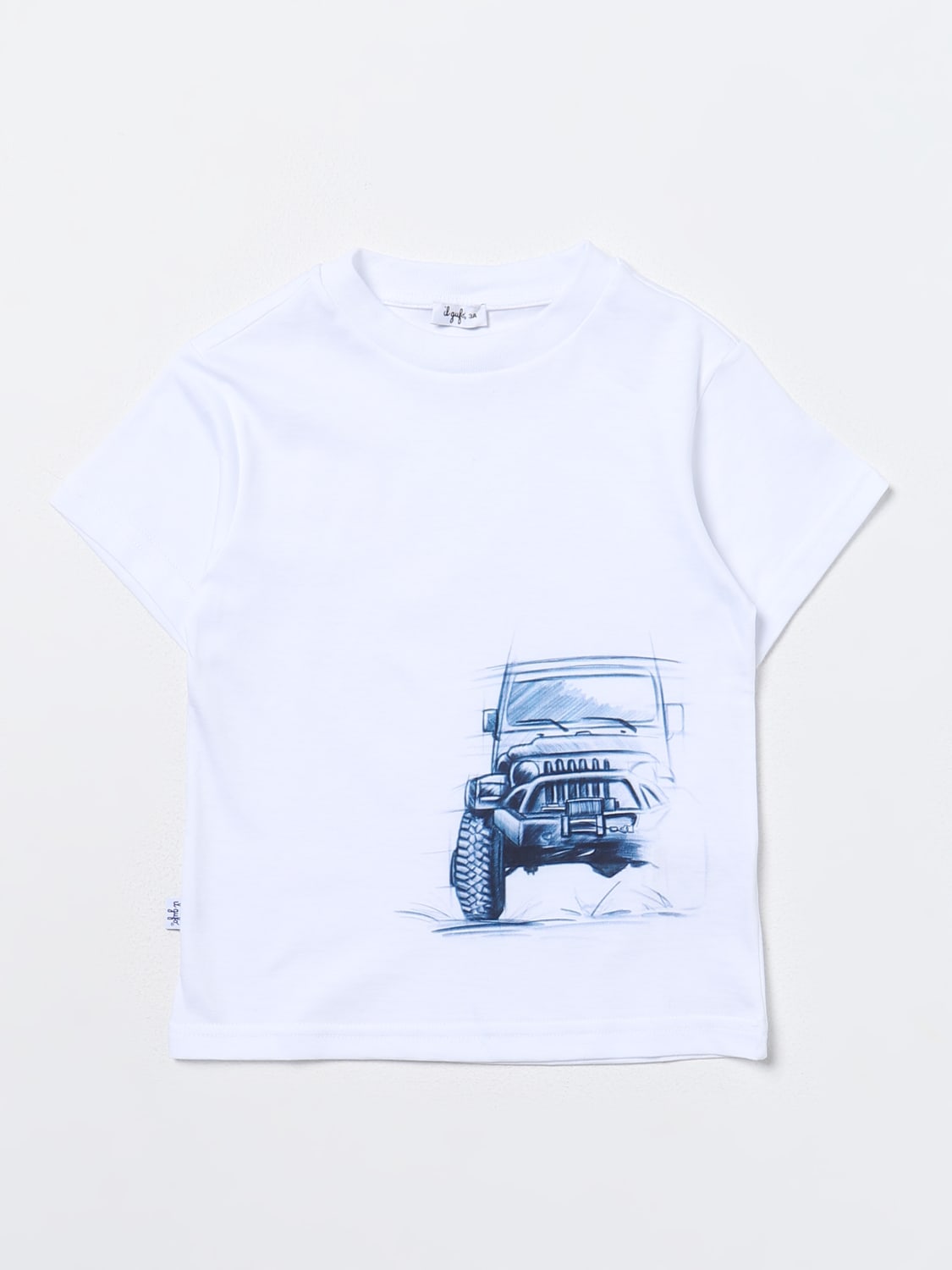 Il Gufo graphic-print short-sleeved T-shirt - White