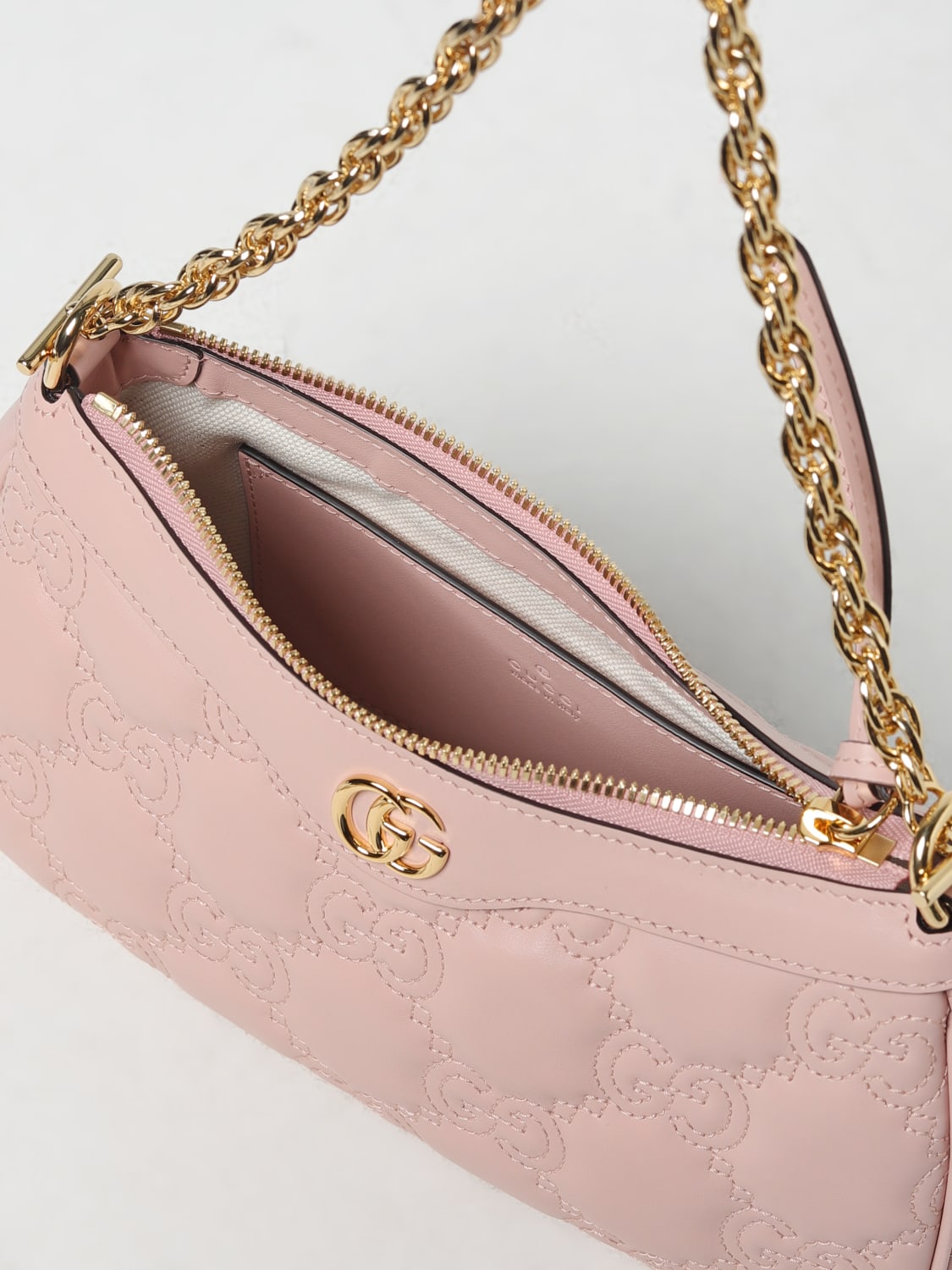 Blush pink gucci bag hot sale