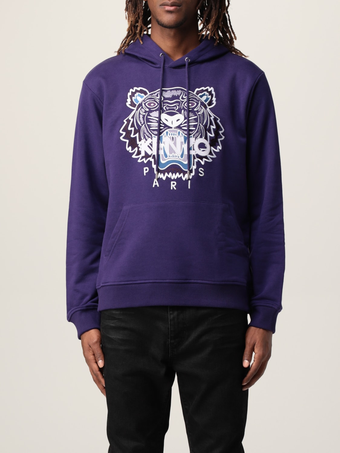 Kenzo sweatshirt with embroidered tiger