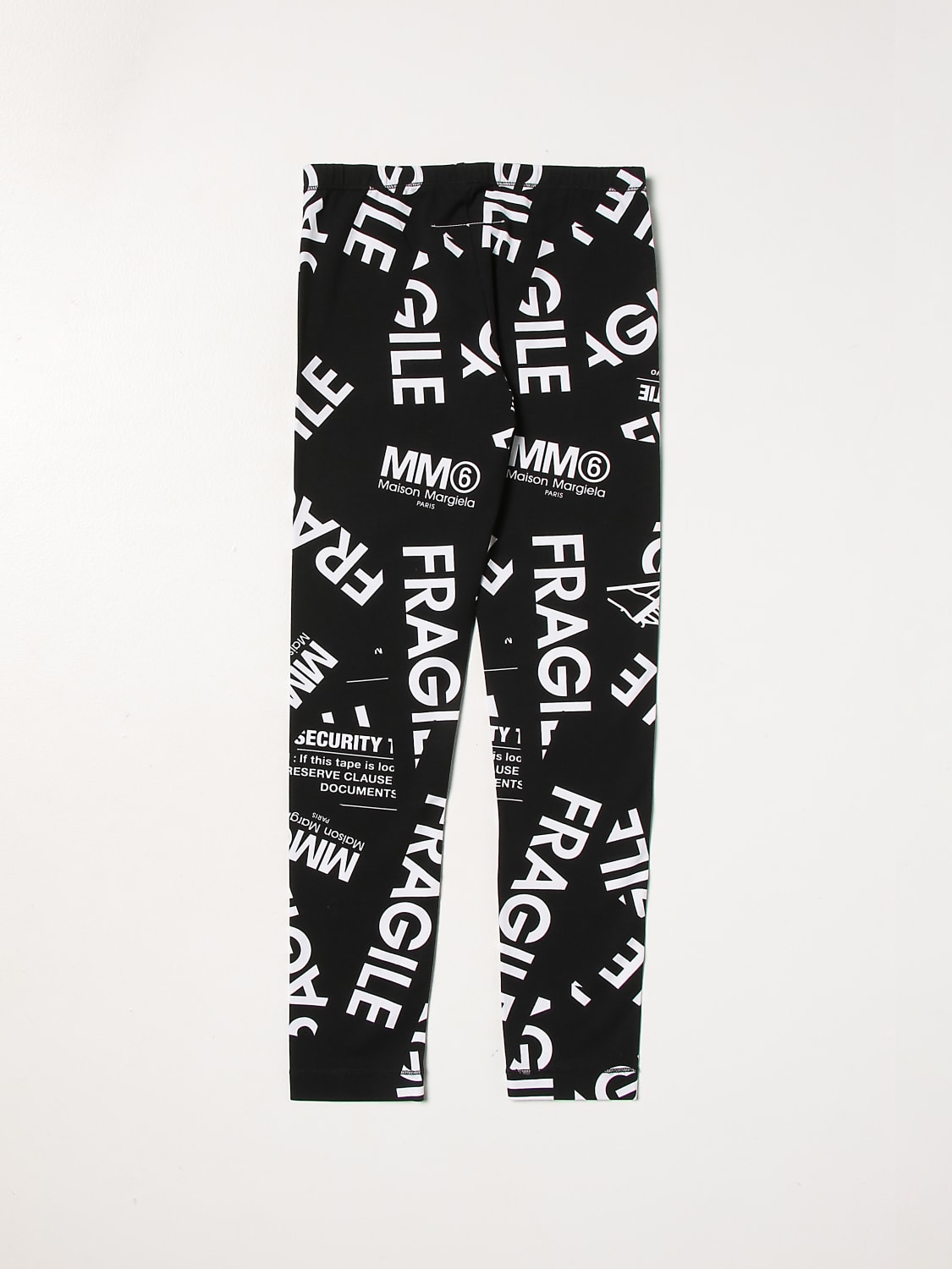 Leggings with allover logo