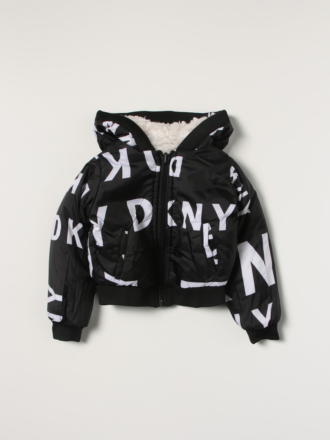 DKNY: Jacket kids - Black  DKNY jacket D36687 online at