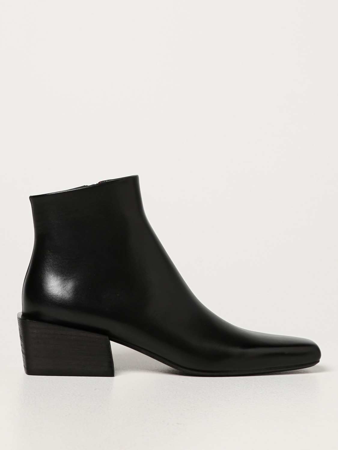 Marsèll square-toe block-heel boots - Black