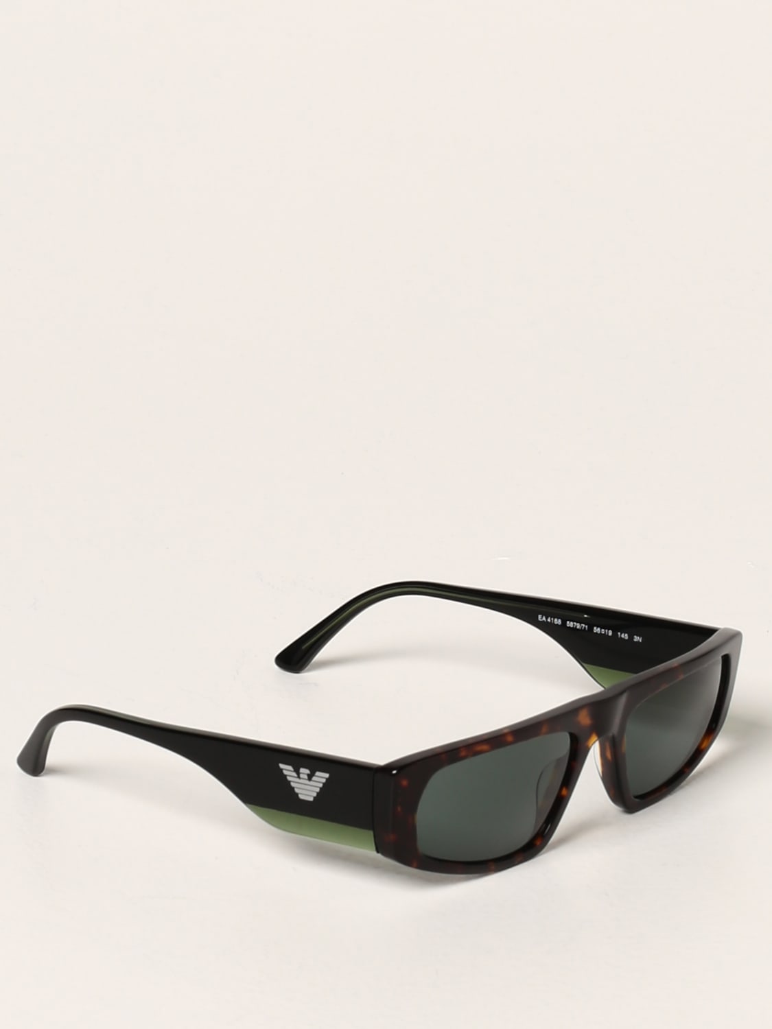 EMPORIO ARMANI sunglasses in acetate Brown EMPORIO ARMANI