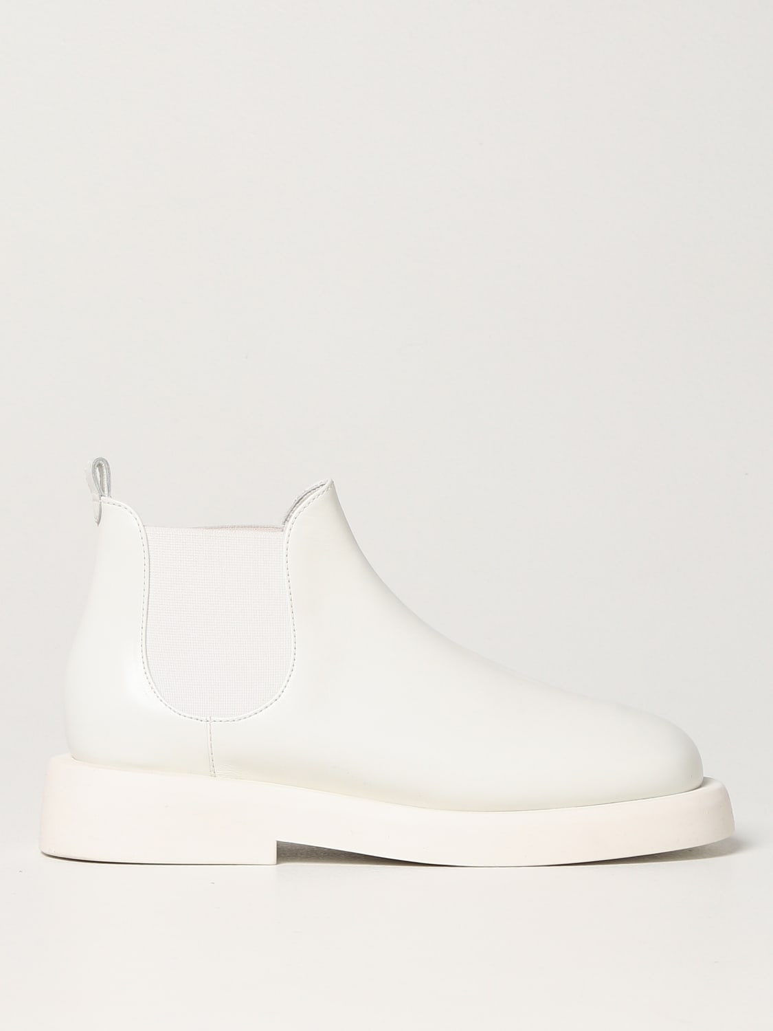 Marsèll ankle leather boots - White