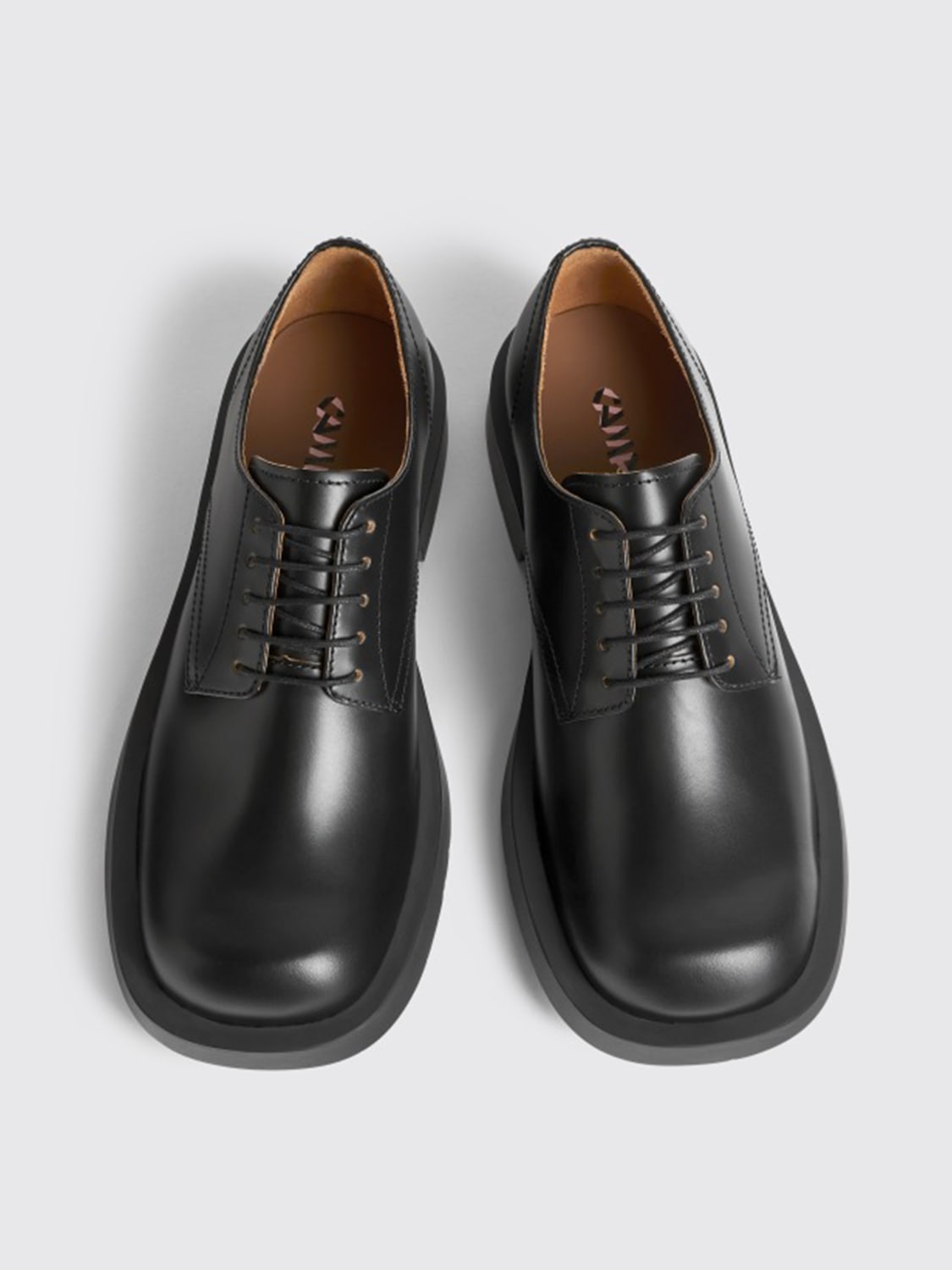 CAMPERLAB Outlet: Mil 1978 derby shoes in leather - Black 