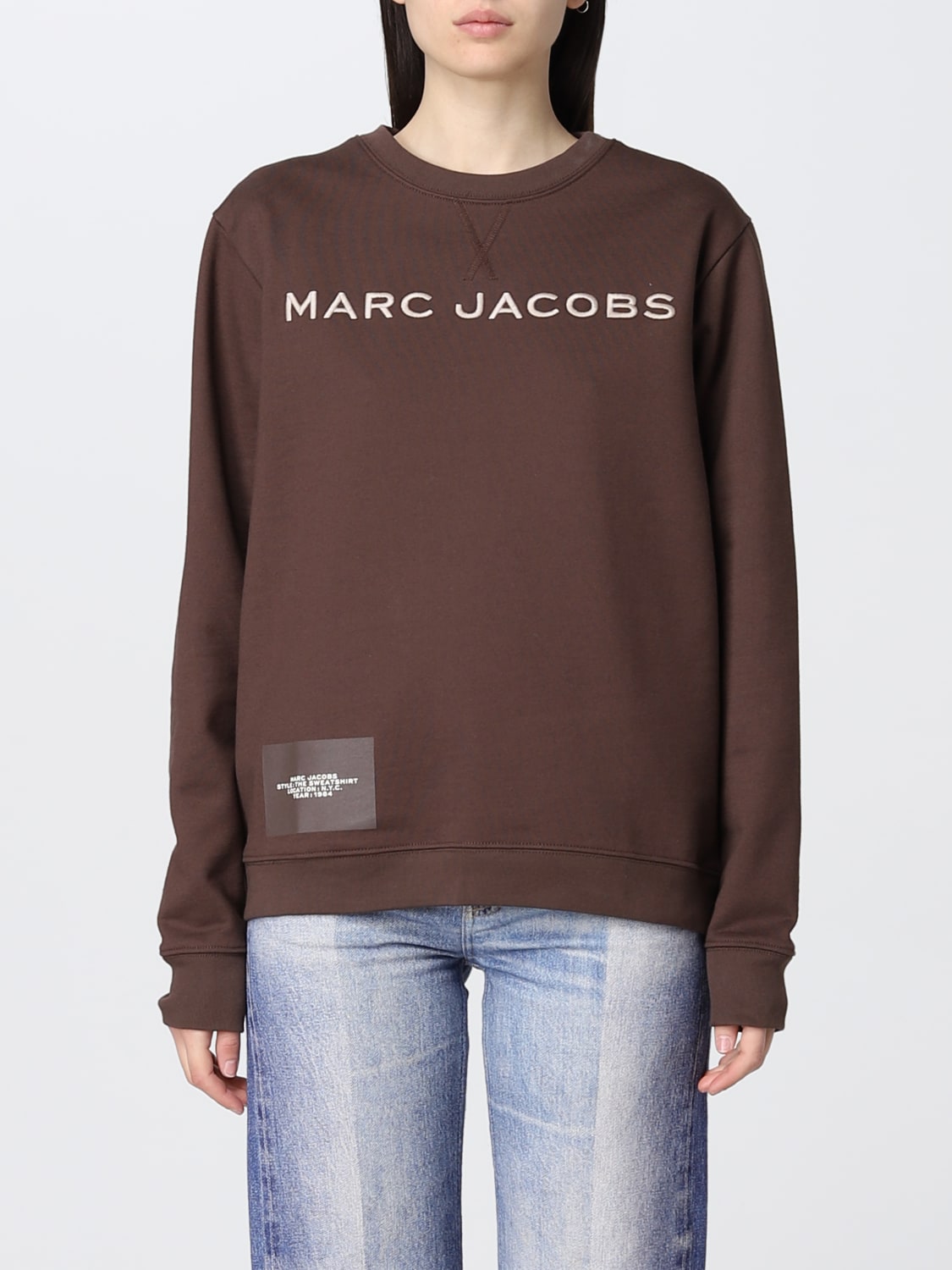 ブラウンMARC JACOBSスウェット ブラウン - トップス