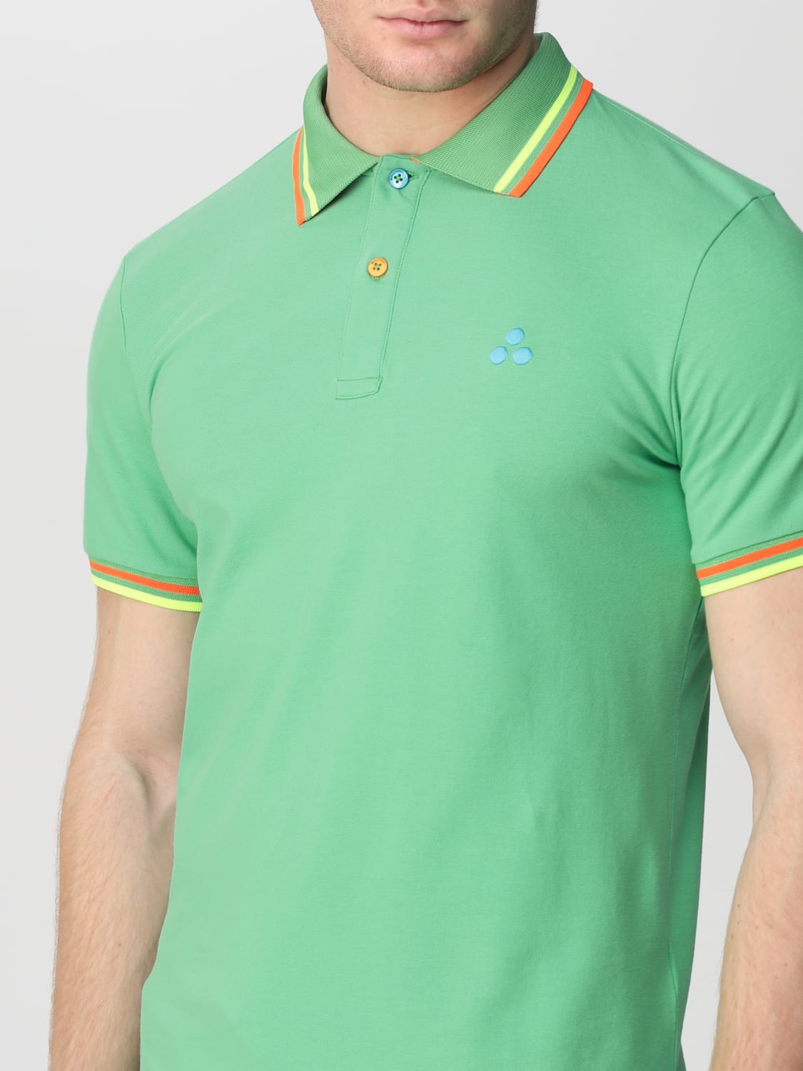 Polo Shirt PEUTEREY Men color Strawberry