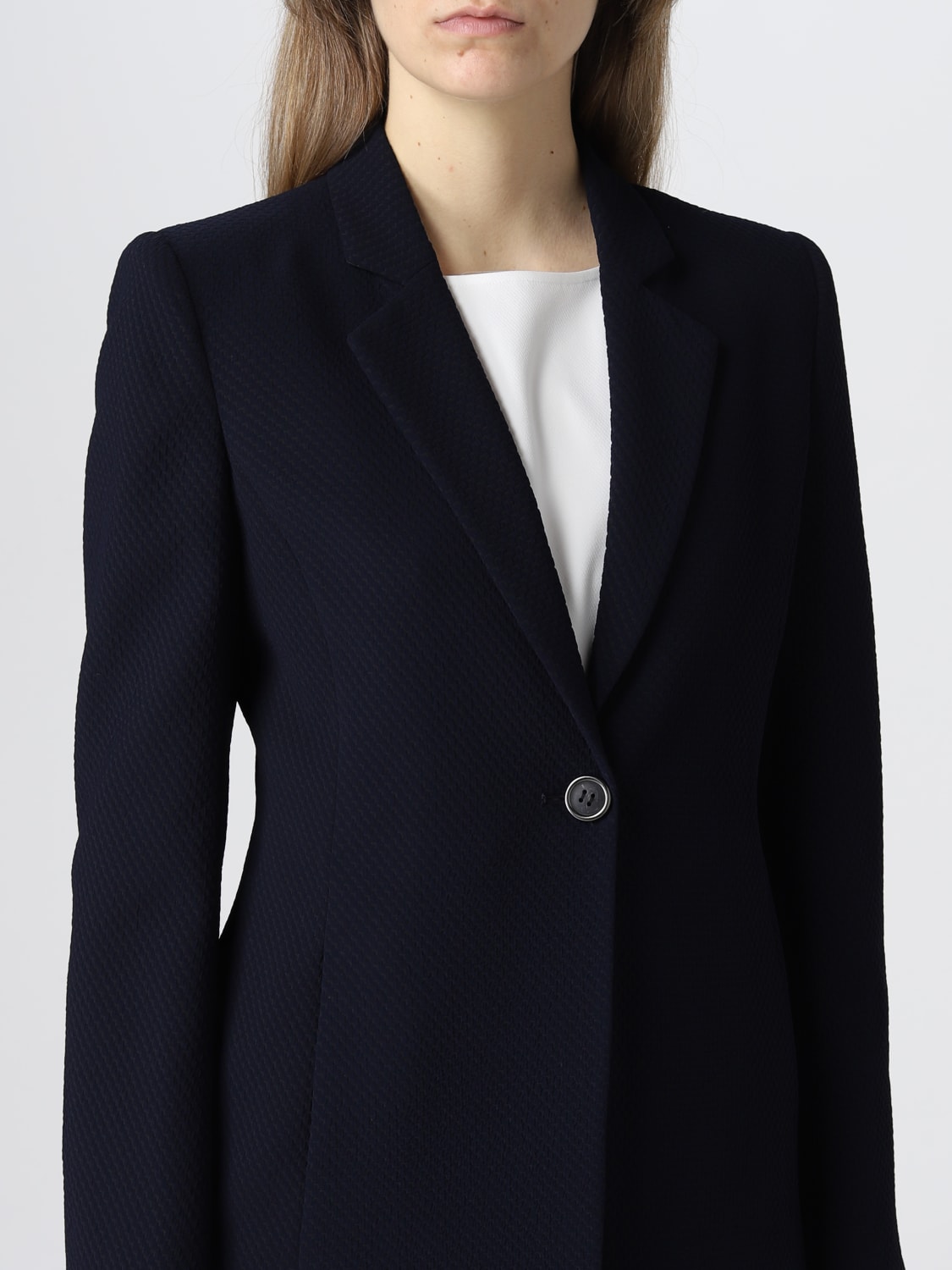 Emporio Armani Outlet blazer for women Blue Emporio Armani