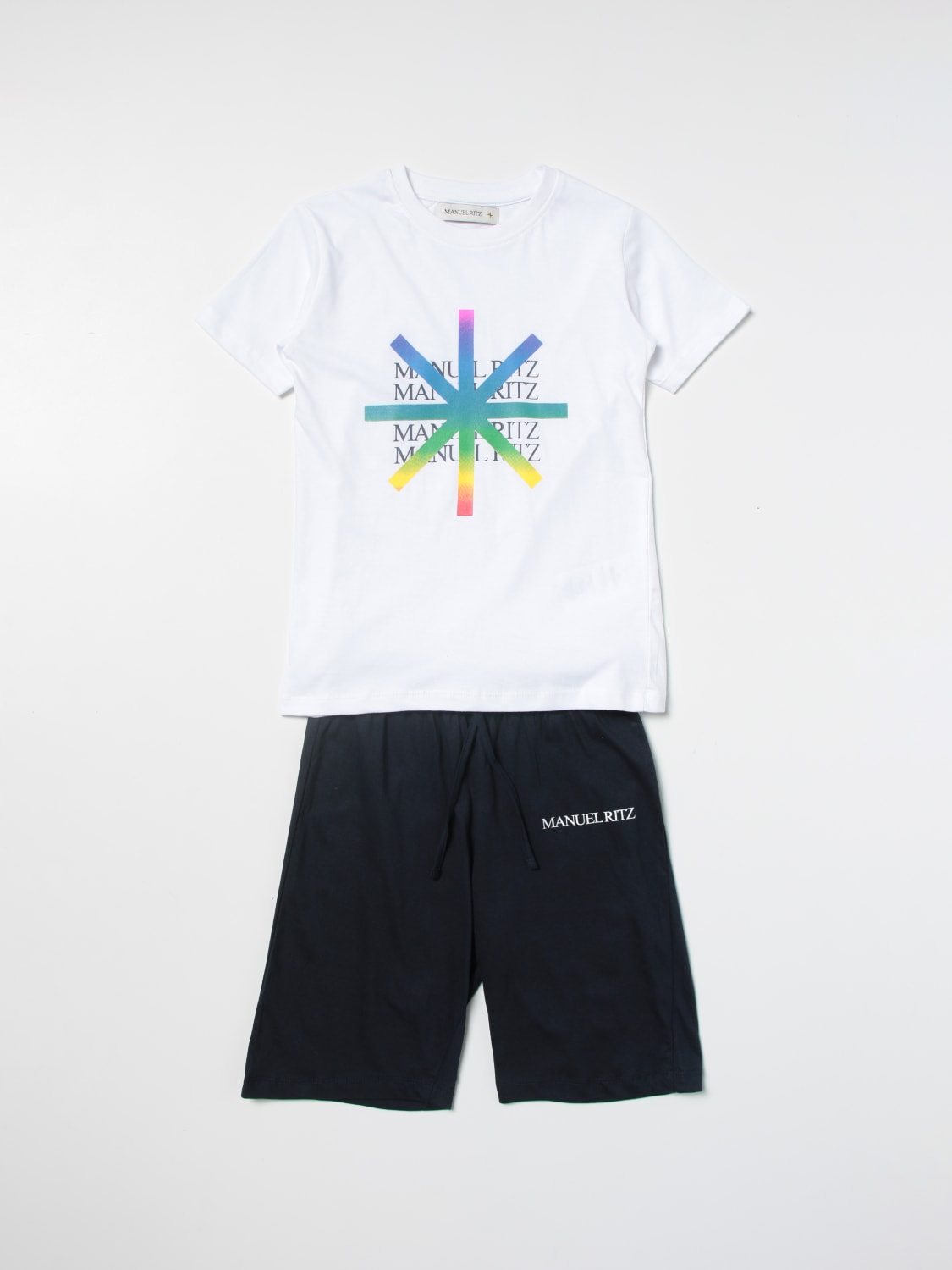 MANUEL RITZ: Jumpsuit kids - White | MANUEL RITZ jumpsuit MR1532 online ...