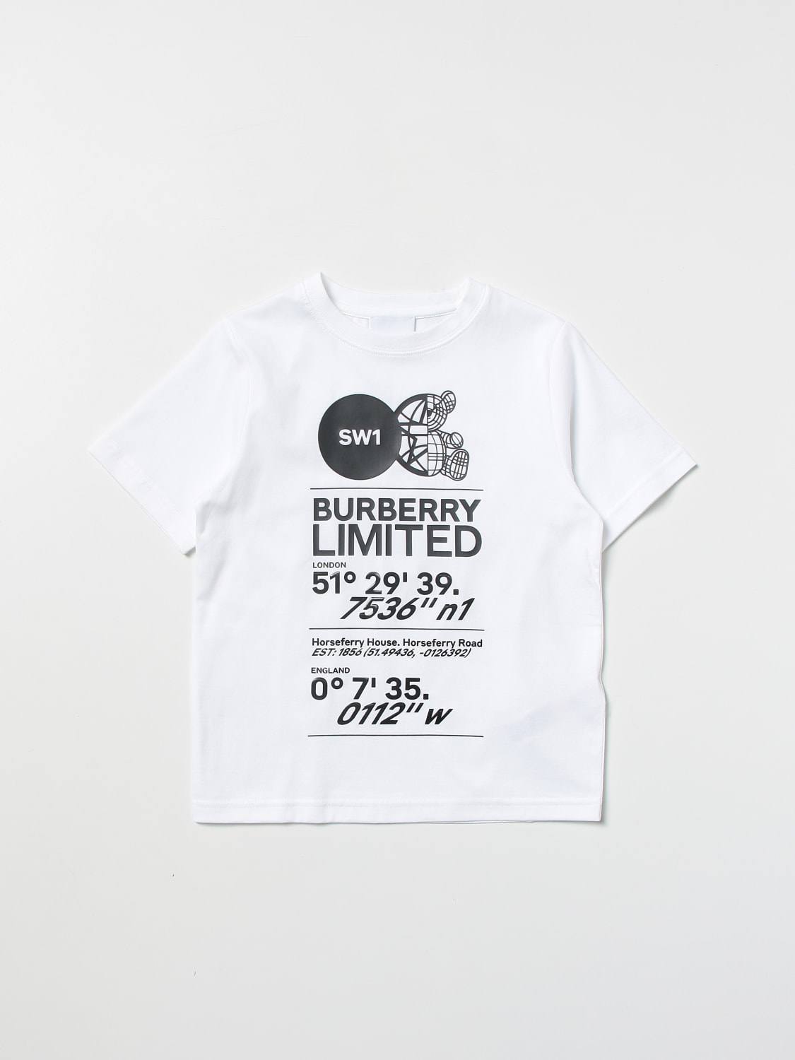 T恤 Burberry: Burberry 拼贴印花棉质T恤 白色 2