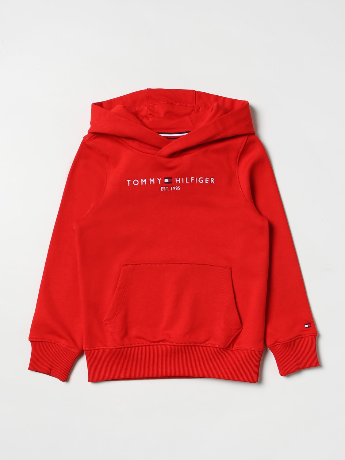 Zip hoodie, Primary red - Tommy Hilfiger Equestrian SS22