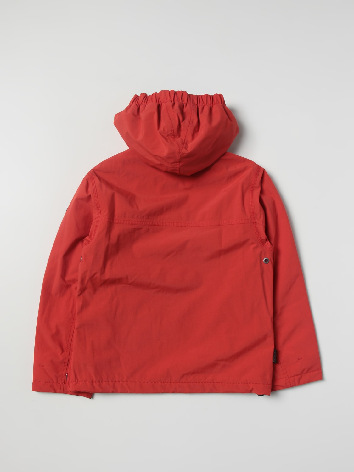 Red napapijri sales jacket