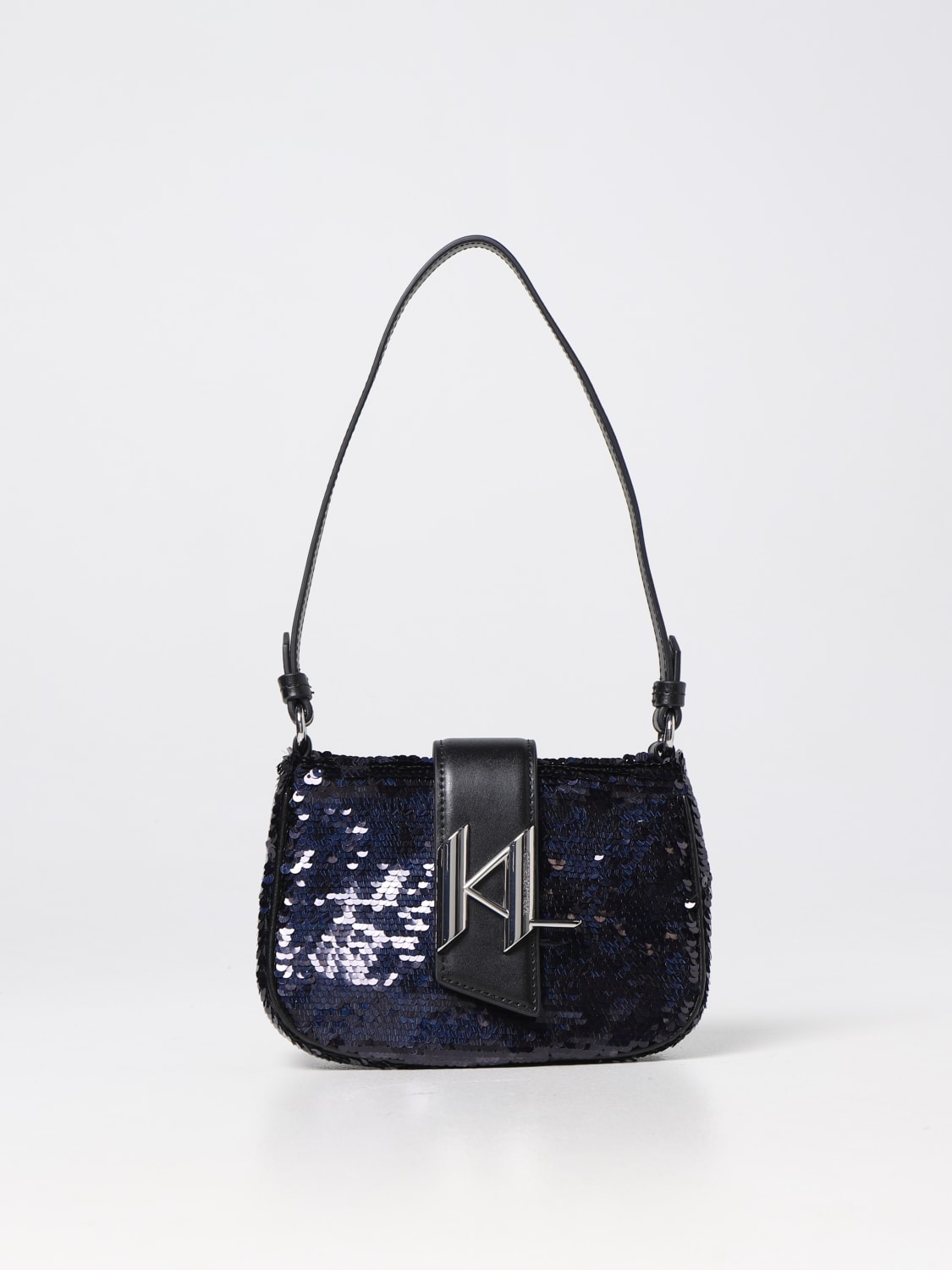 KARL LAGERFELD Outlet: Mini bag woman - Black | KARL LAGERFELD mini bag  226W3096 online at GIGLIO.COM