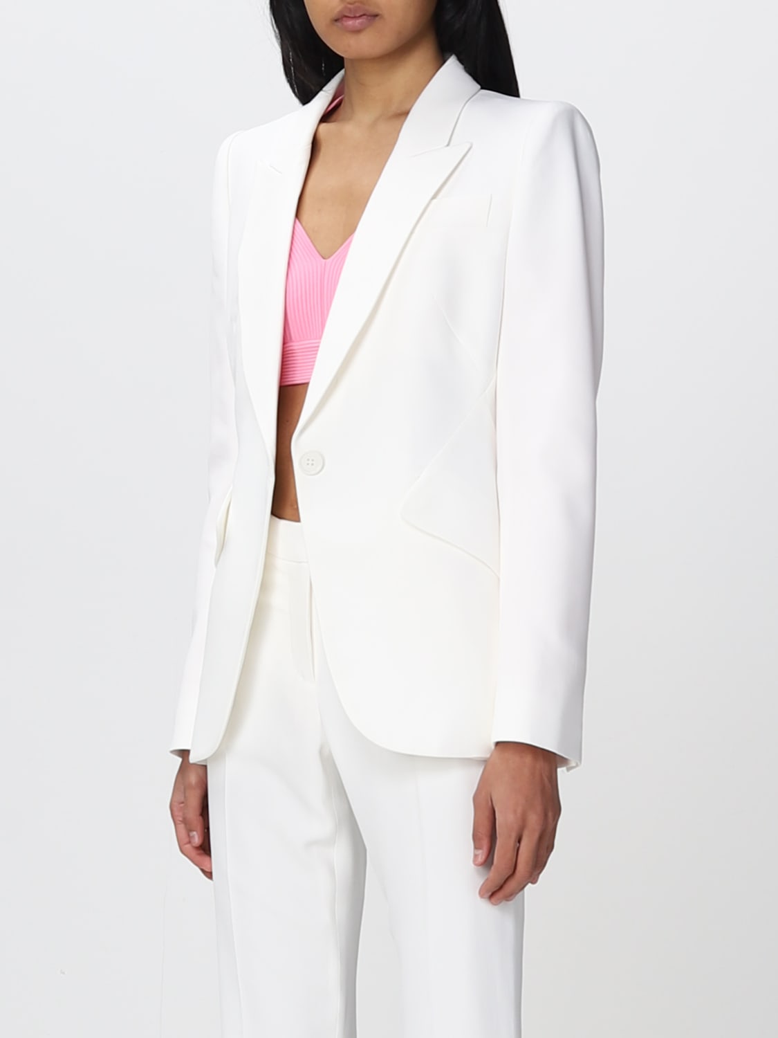 ALEXANDER MCQUEEN Crepe blazer