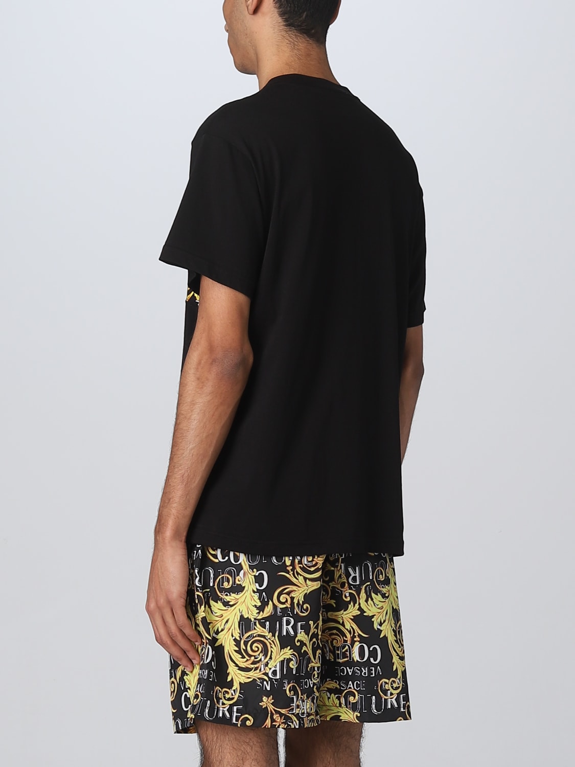 Versace Jeans Couture piece oversized t-shirt in black