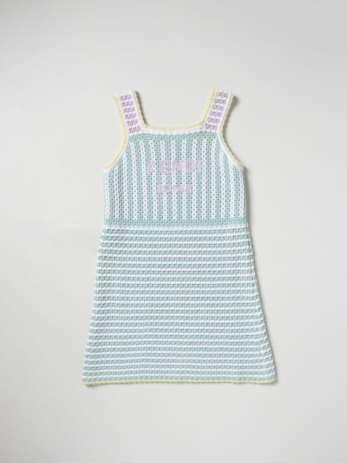 Fendi Kids crochet dress