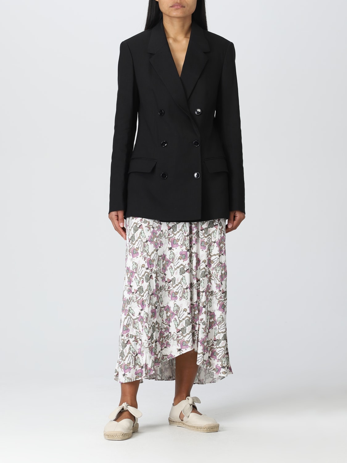 ISABEL MARANT Outlet: Blazer woman - Black | ISABEL MARANT blazer ...