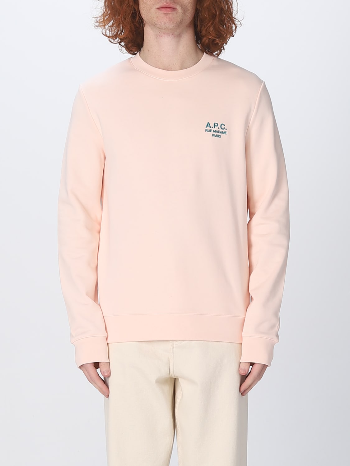 A.P.C.：Tシャツ メンズ - ピンク | GIGLIO.COMオンラインのA.P.C.