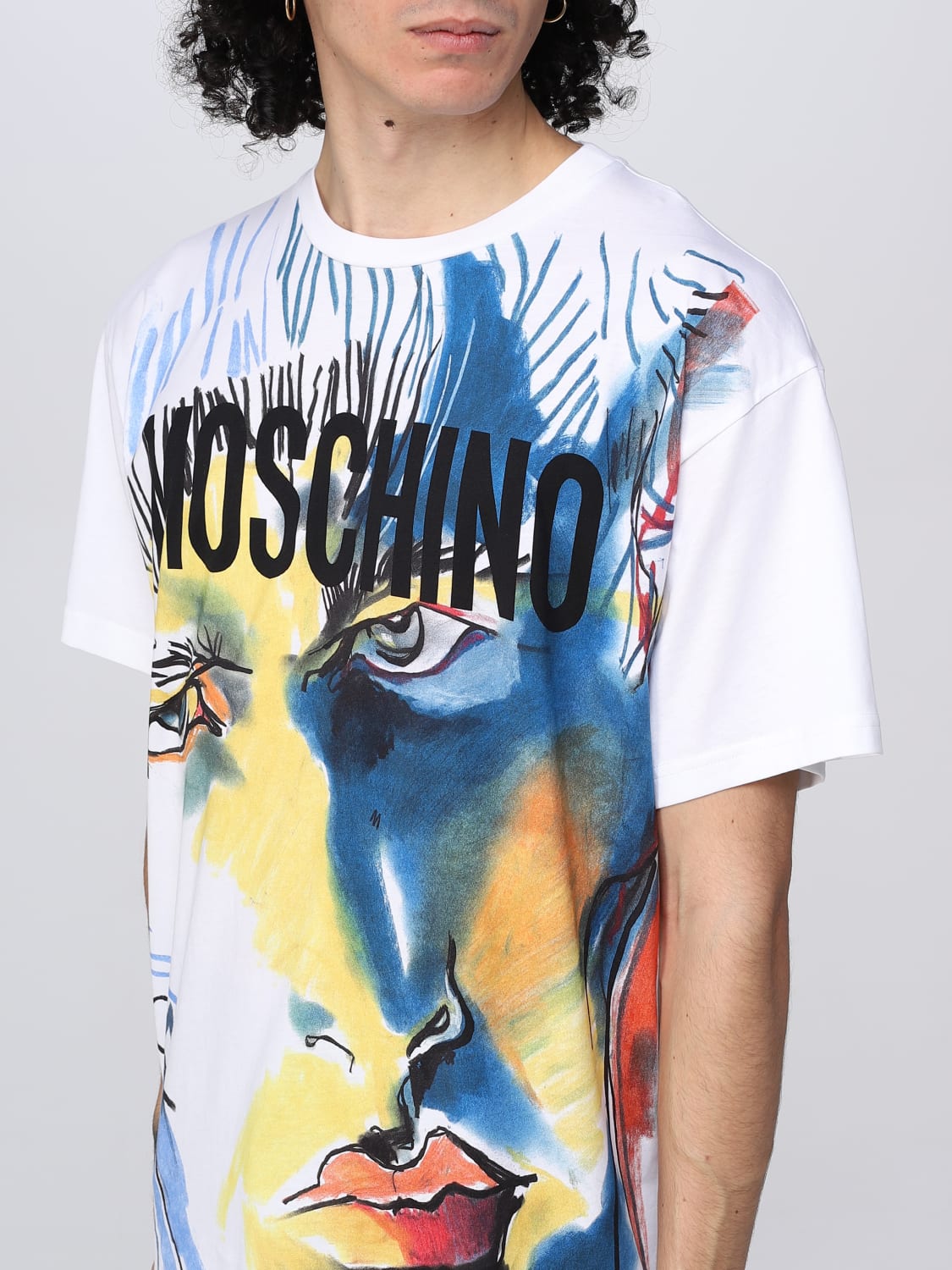 Moschino Coutureアウトレット：Tシャツ メンズ - マルチカラー ...