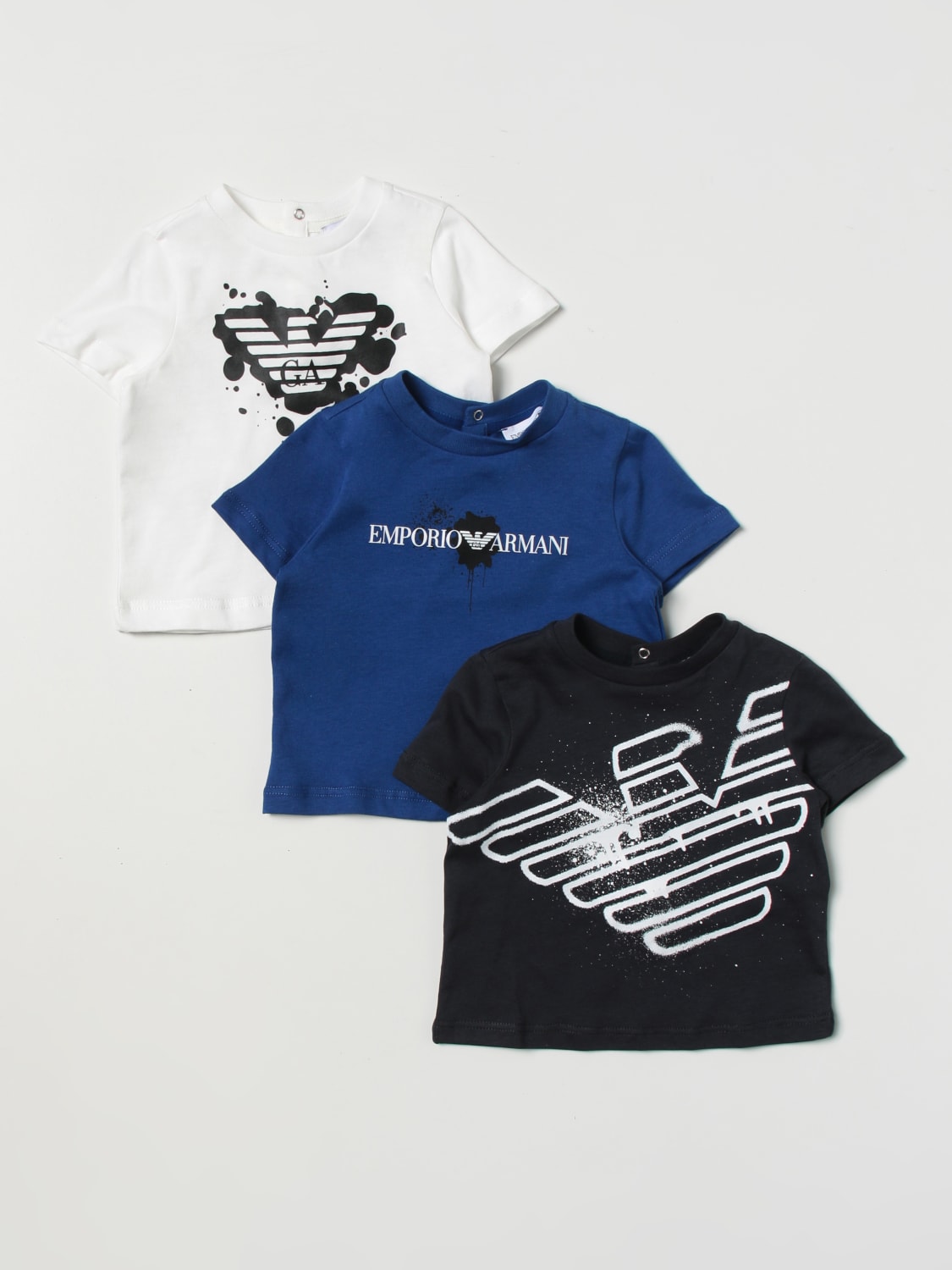 EMPORIO ARMANI KIDS T shirt kids Emporio Armani Black Emporio