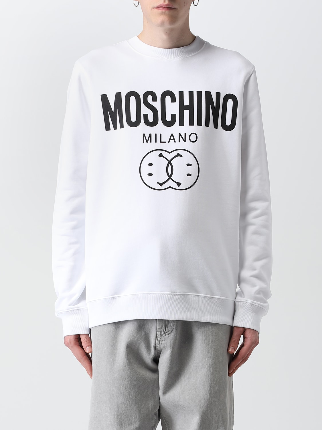 Moschino 2025 sweatshirt white