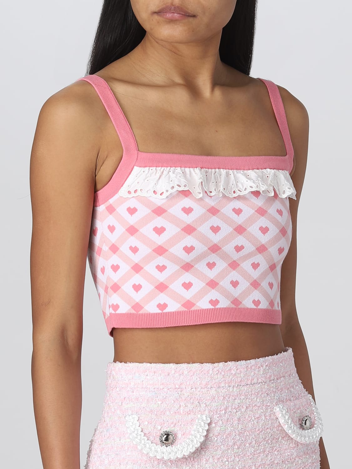 ALESSANDRA RICH Outlet Top woman Pink ALESSANDRA RICH top