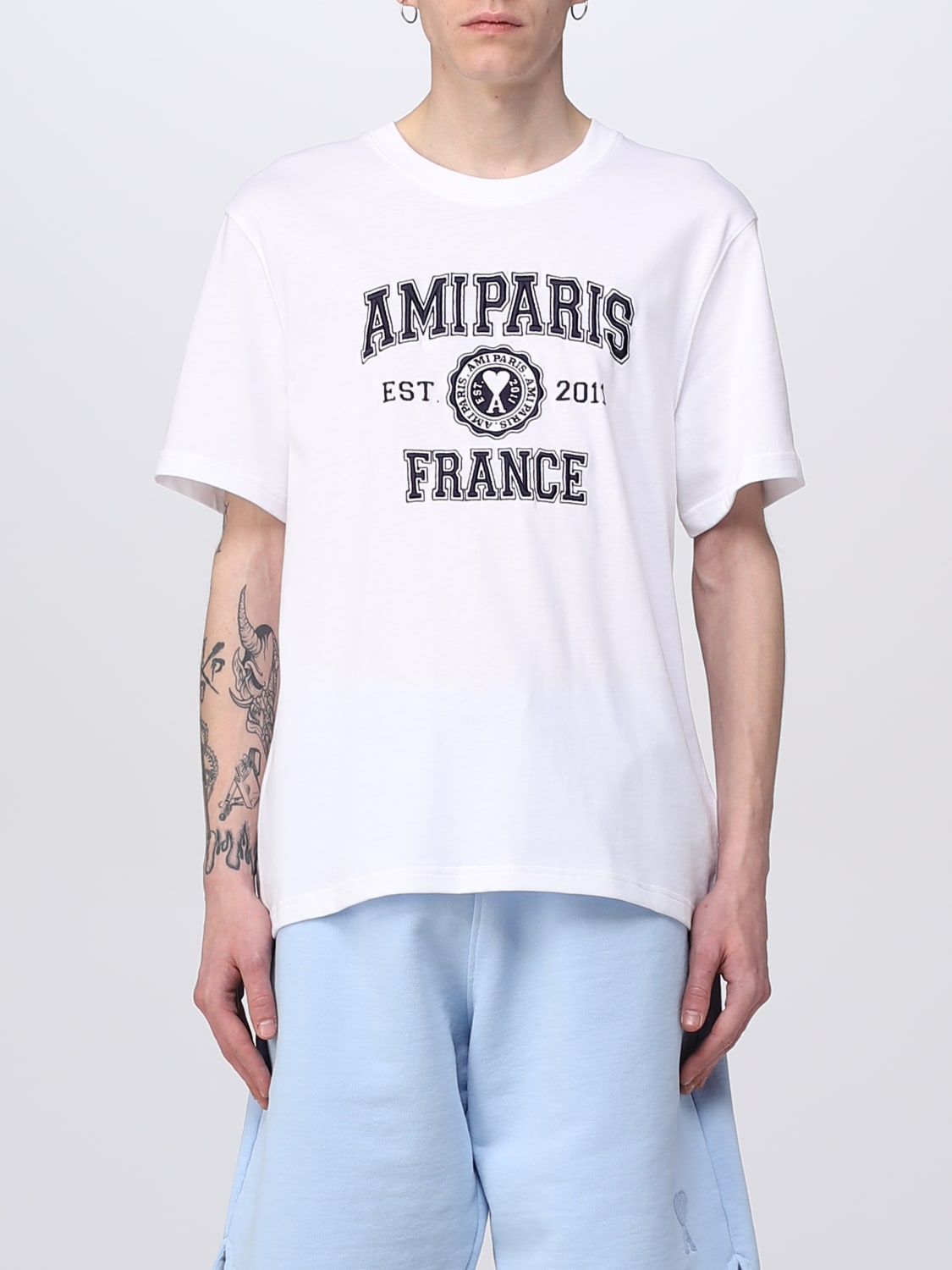 Tシャツ メンズ Ami Paris