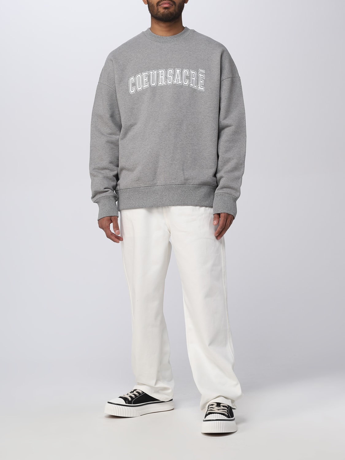 Ami grey online sweatshirt