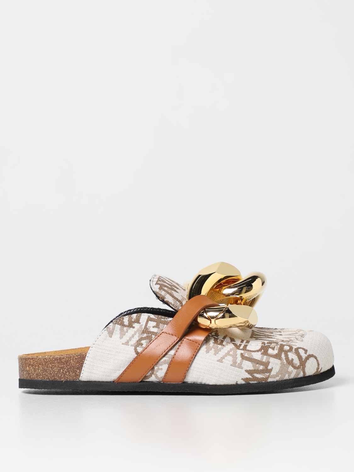 JW ANDERSON Outlet: Loafers woman - Beige | JW ANDERSON flat shoes