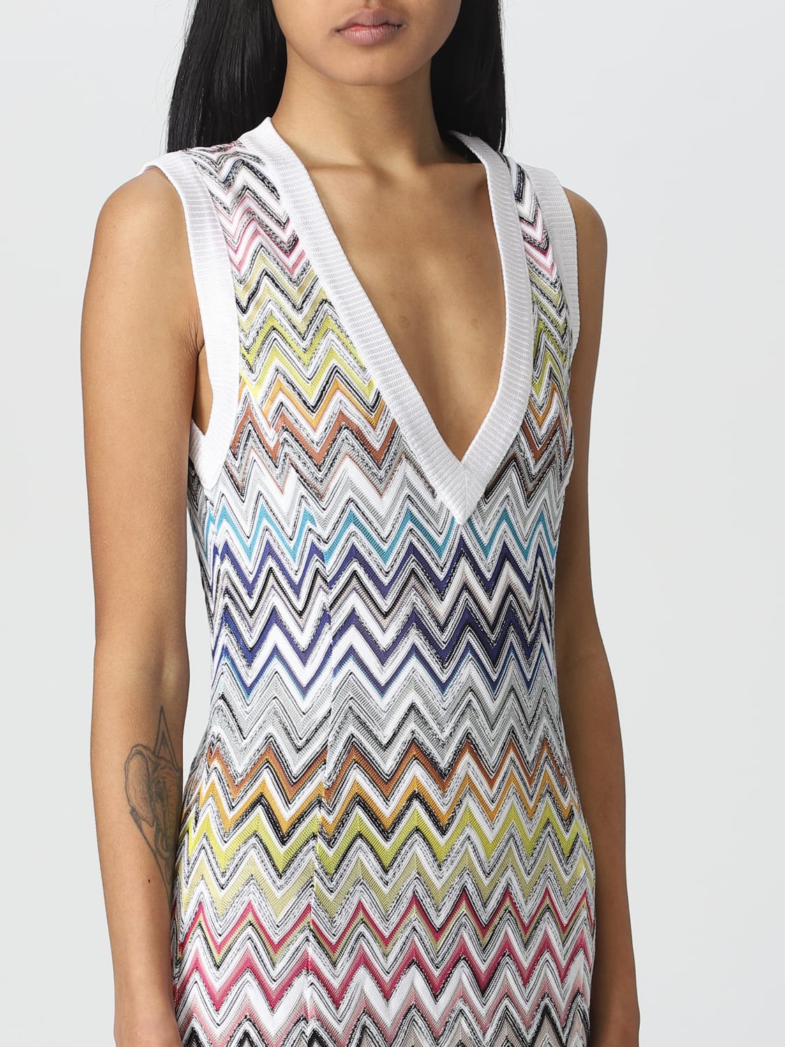 MISSONI: Dress woman - Multicolor  MISSONI dress DS23SG14BR00JU online at