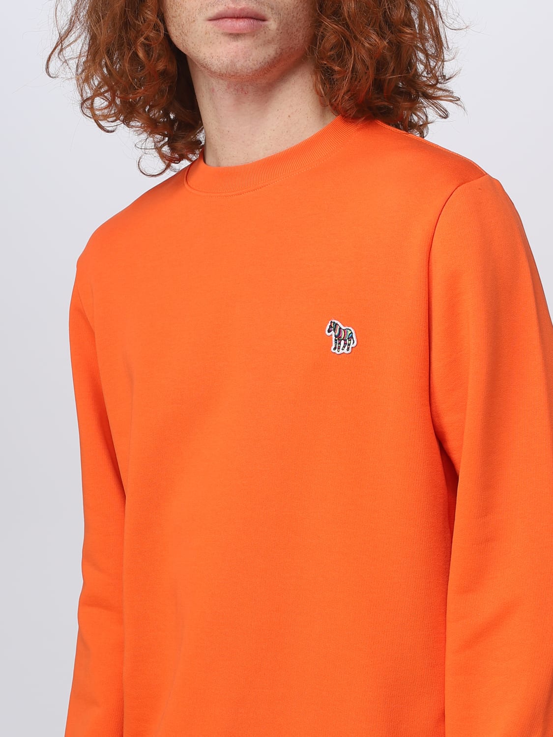 Lacoste orange best sale sweatshirt