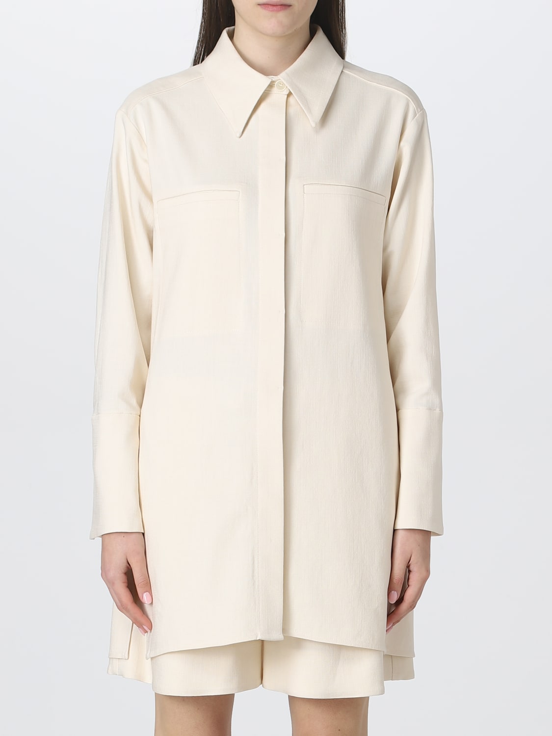 BY MALENE BIRGER Shirt woman Yellow Cream BY MALENE BIRGER