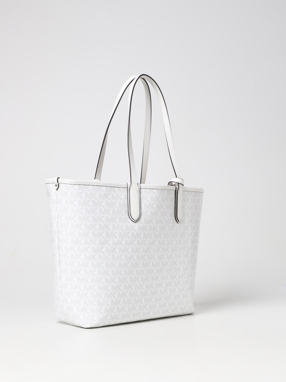 Michael kors online white tote bag