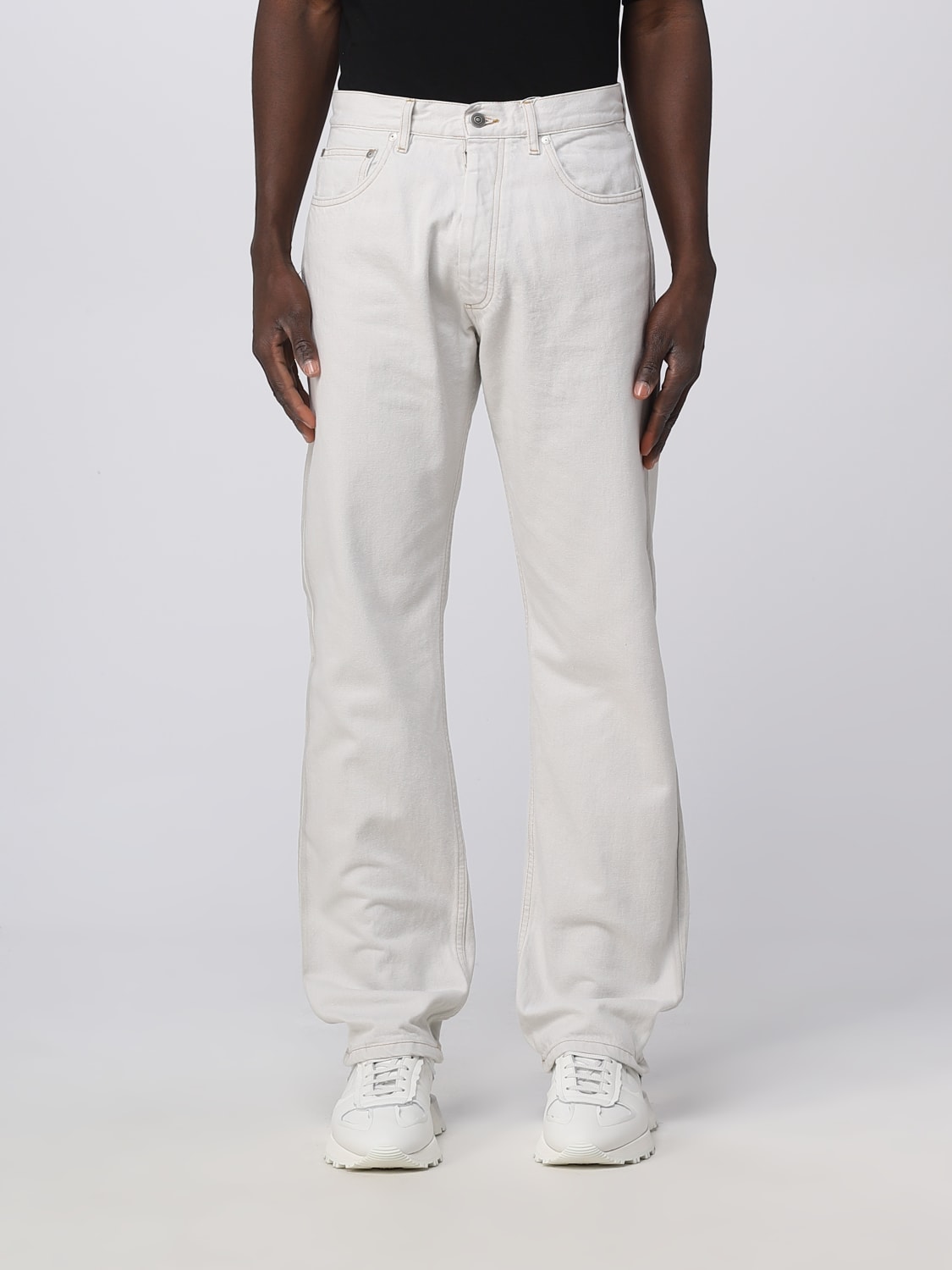 White jeans hot sale for men online