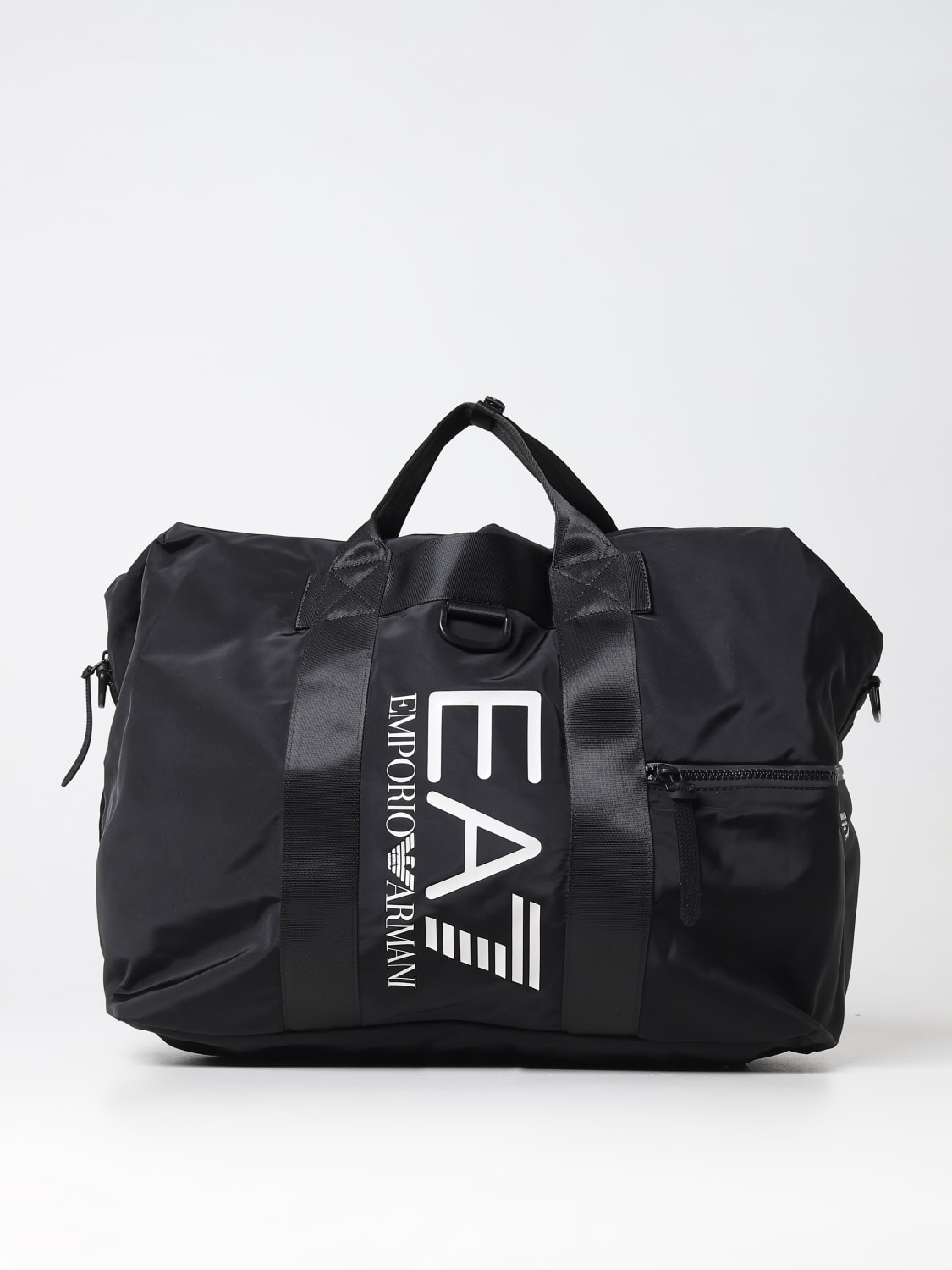 EA7: Backpack men - Black | EA7 valigia 2450783R911 online at GIGLIO.COM