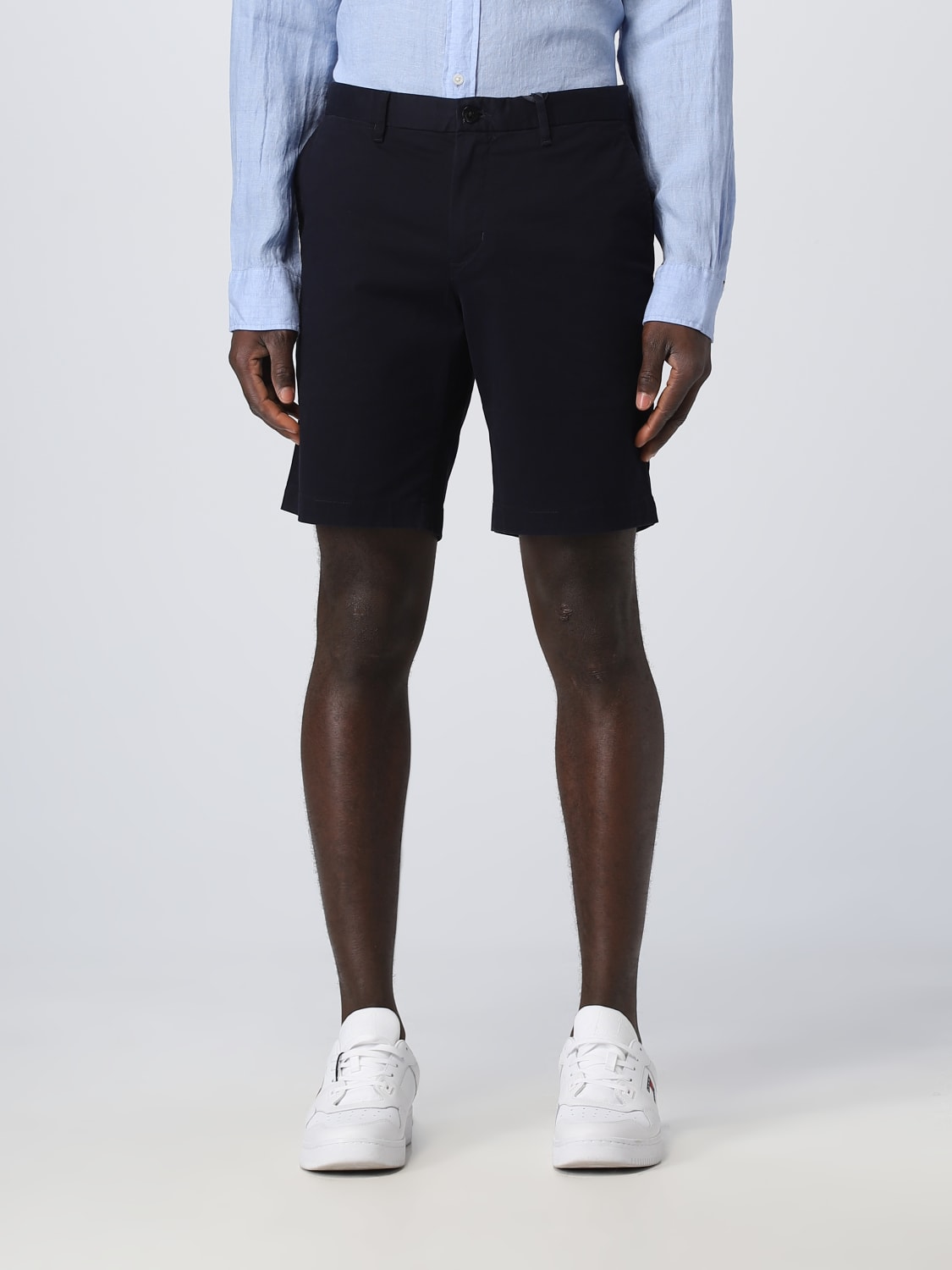 TOMMY HILFIGER: Short men - Sky | TOMMY HILFIGER short MW0MW23563 ...