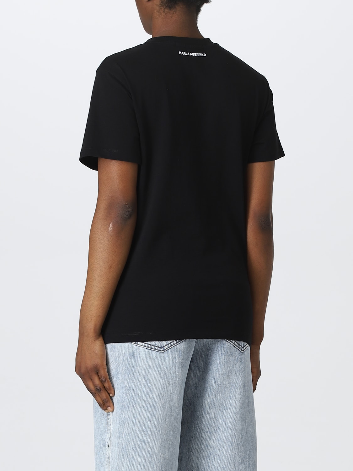 KARL LAGERFELD Outlet Tshirt woman Black KARL LAGERFELD tshirt