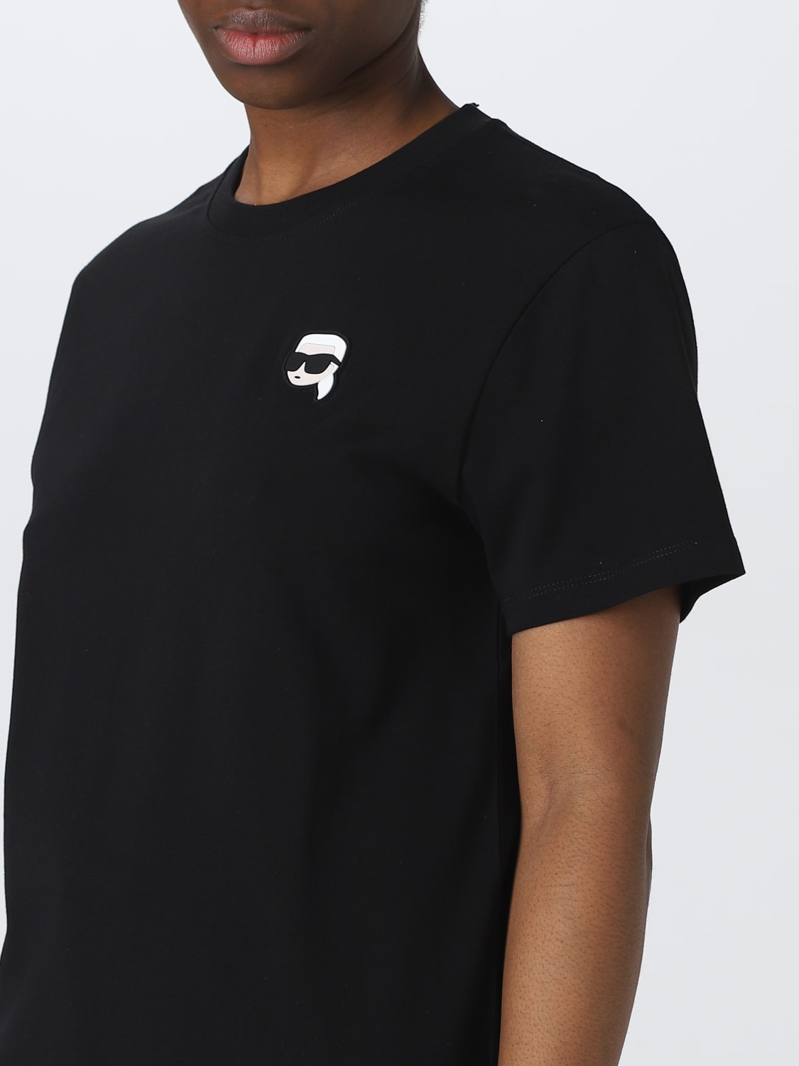 KARL LAGERFELD Outlet Tshirt woman Black KARL LAGERFELD tshirt