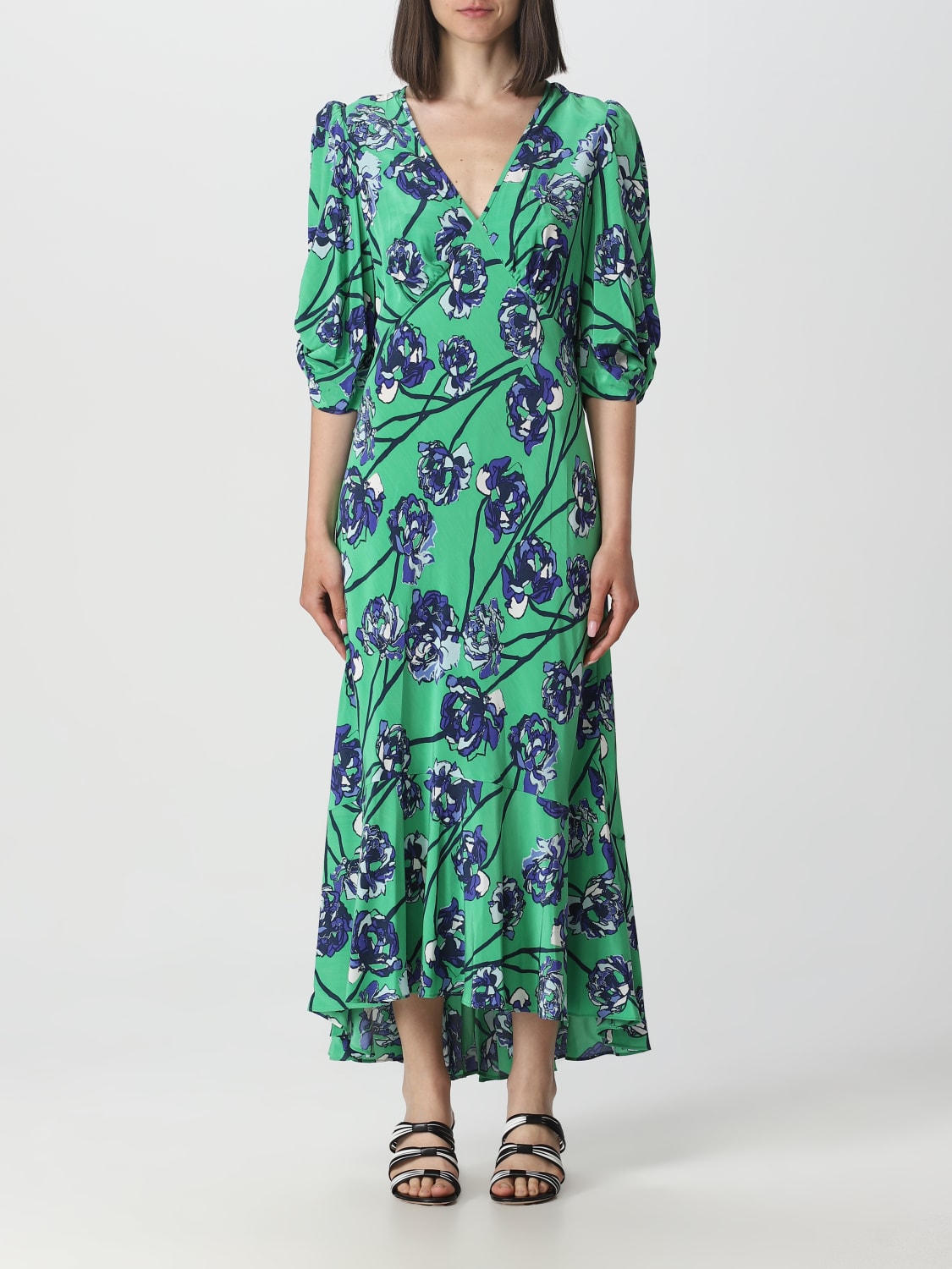 DIANE VON FURSTENBERG Outlet: Dress woman - Multicolor | DIANE VON ...