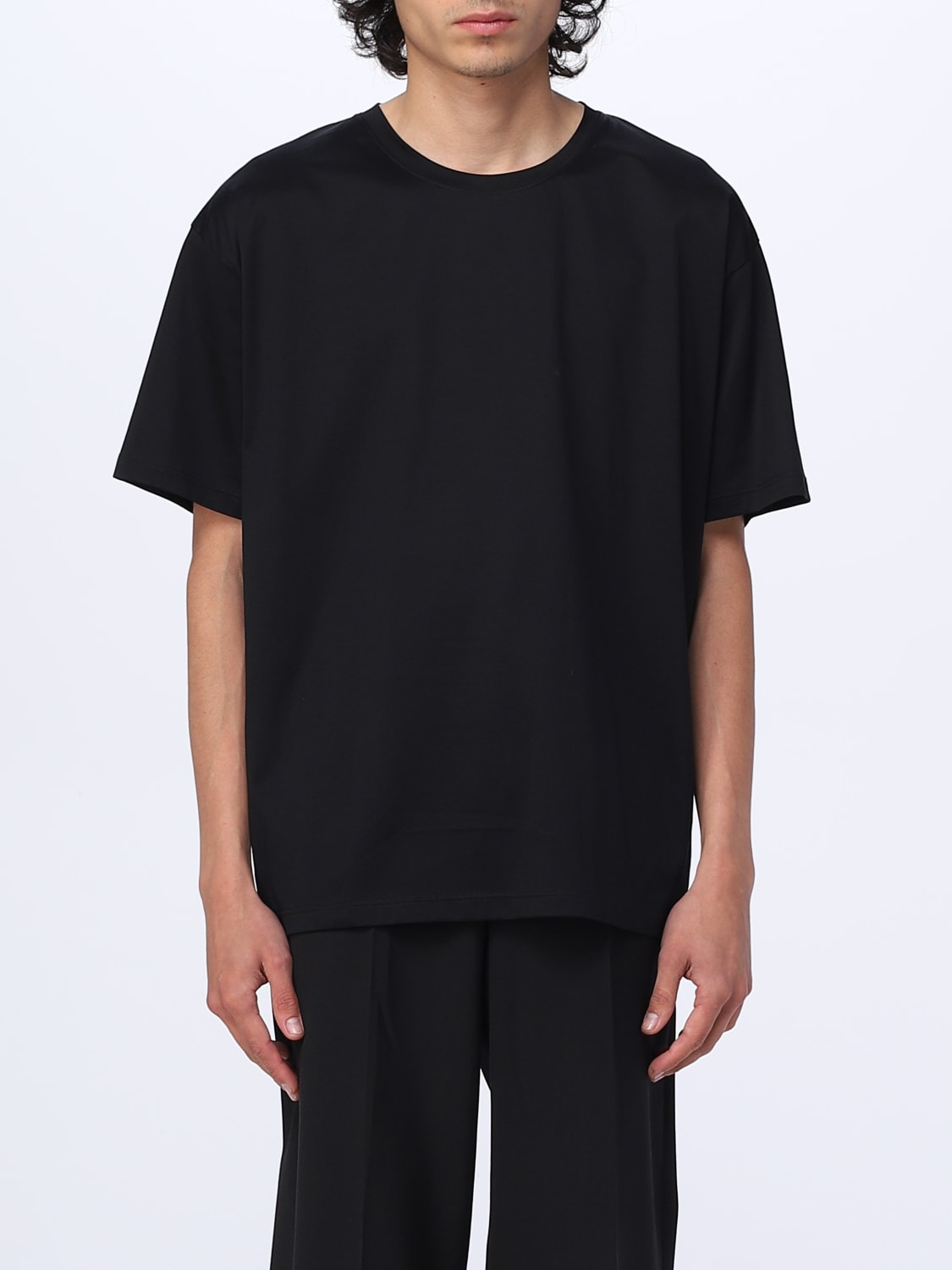 VALENTINO Outlet: T-shirt men - Black | VALENTINO t-shirt 2V0MG14W9DF ...