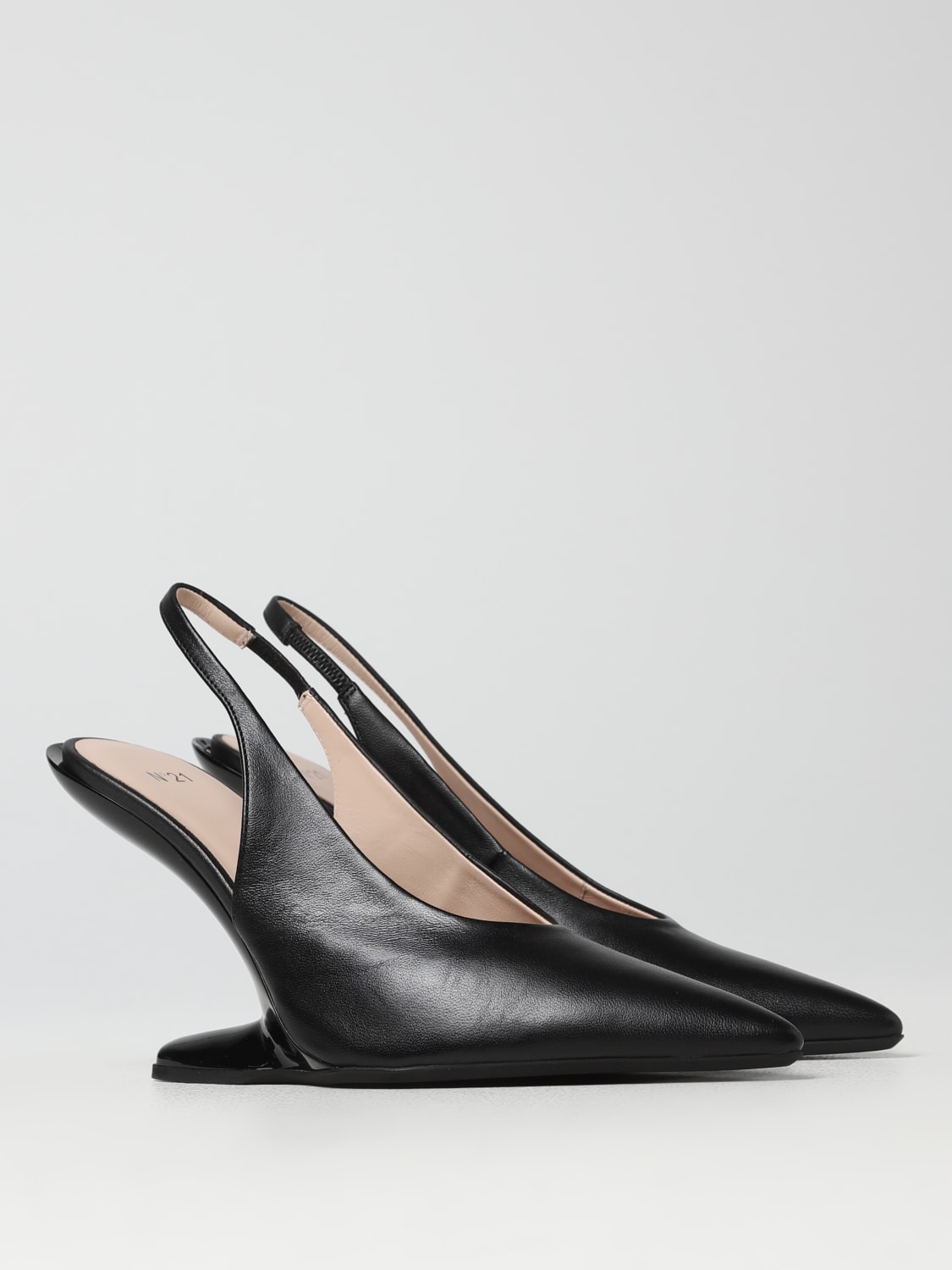 N° 21 Outlet: Pumps woman - Black  N° 21 high heel shoes 23ECSXNV15262  online at