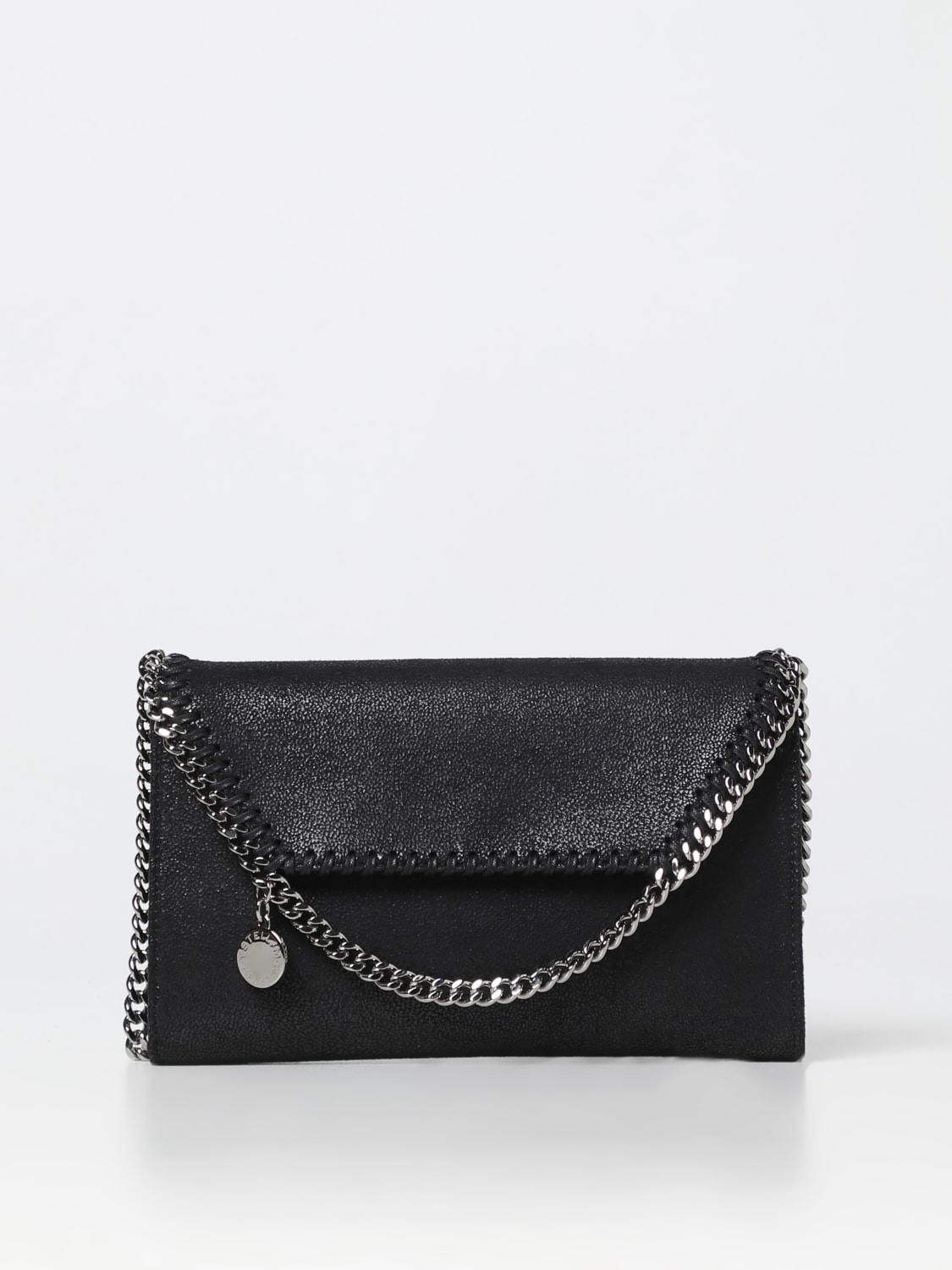 STELLA MCCARTNEY: Falabella bag in cracklè synthetic leather